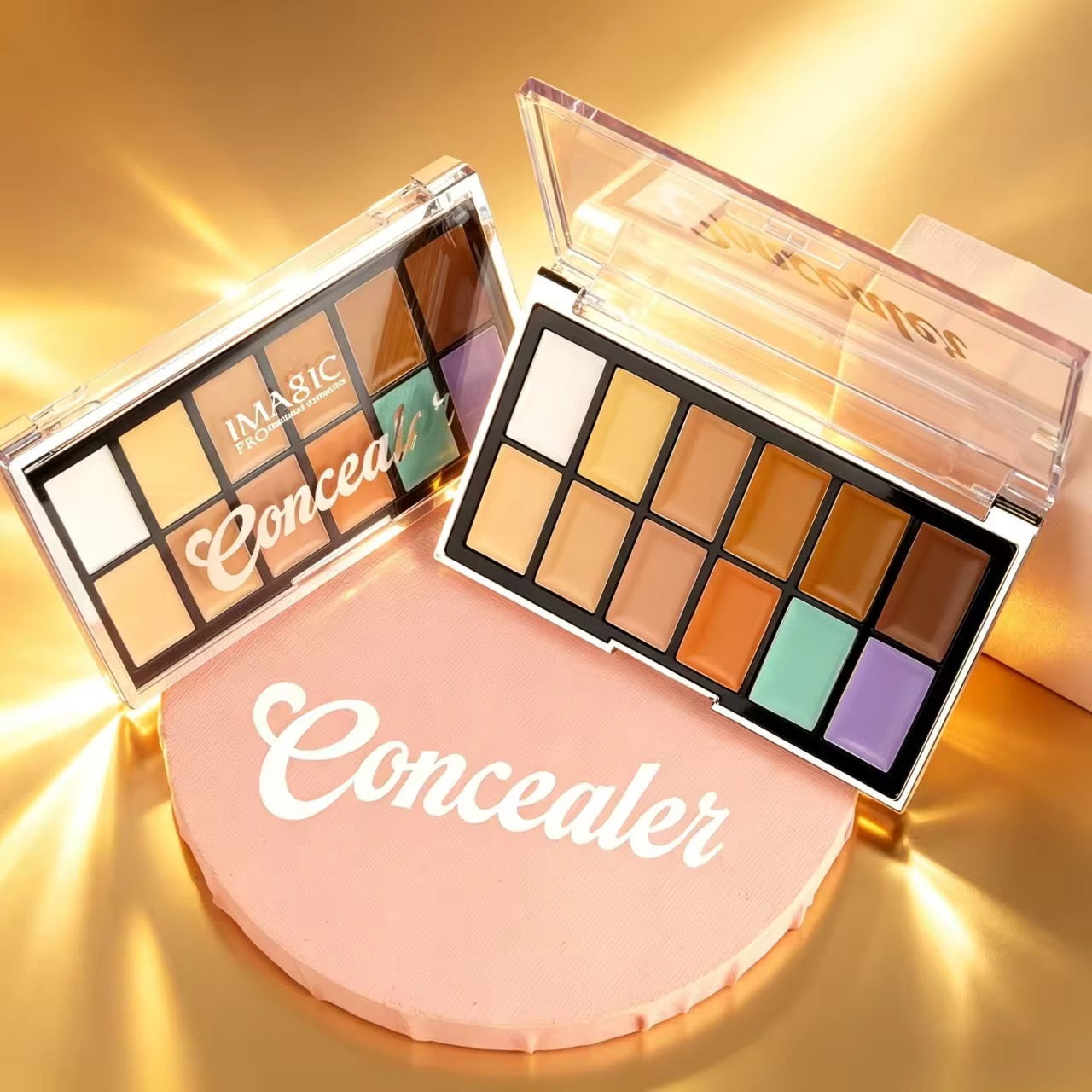 IMAGIC Color Correcting Concealer Palette- 12 Colors Waterproof