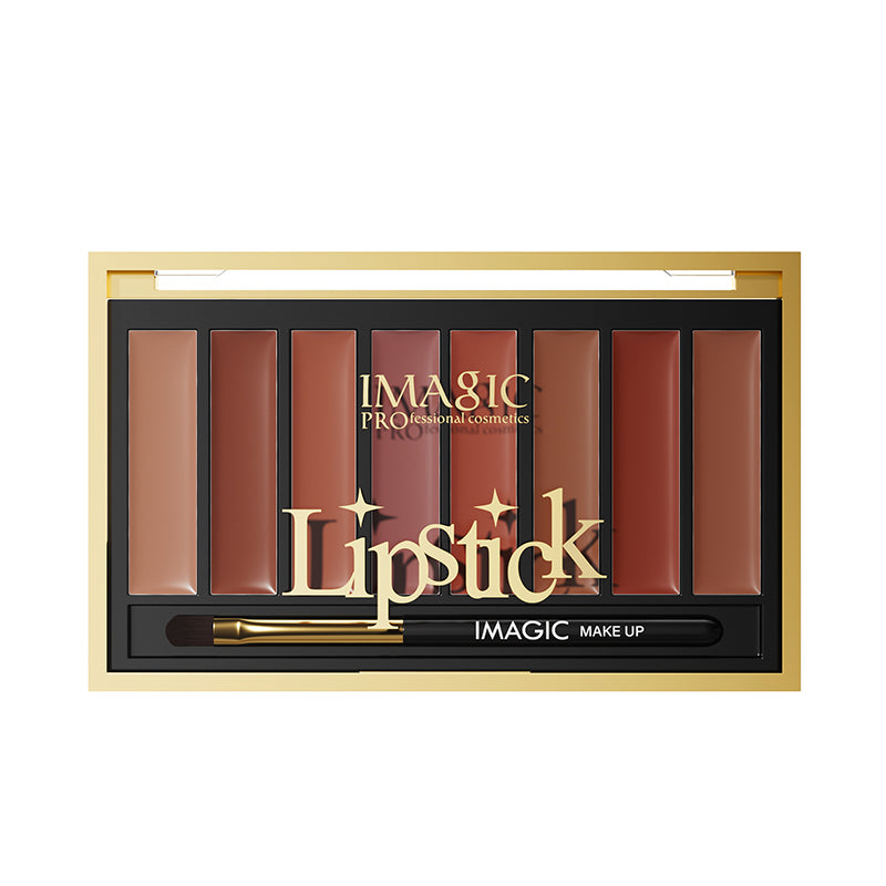 IMAGIC 8-Color Velvet Matte Lipstick Palette