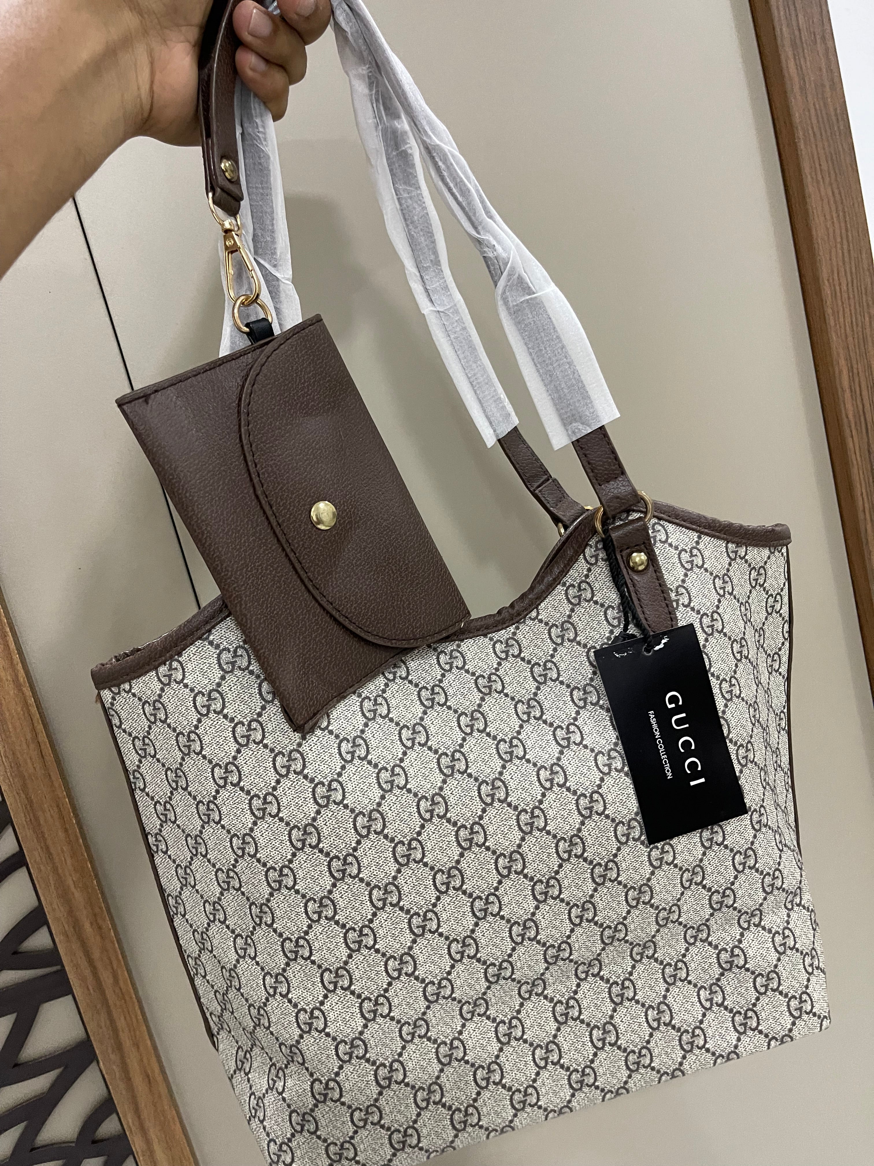 GUCCI Tote Bag with Coin Wallet