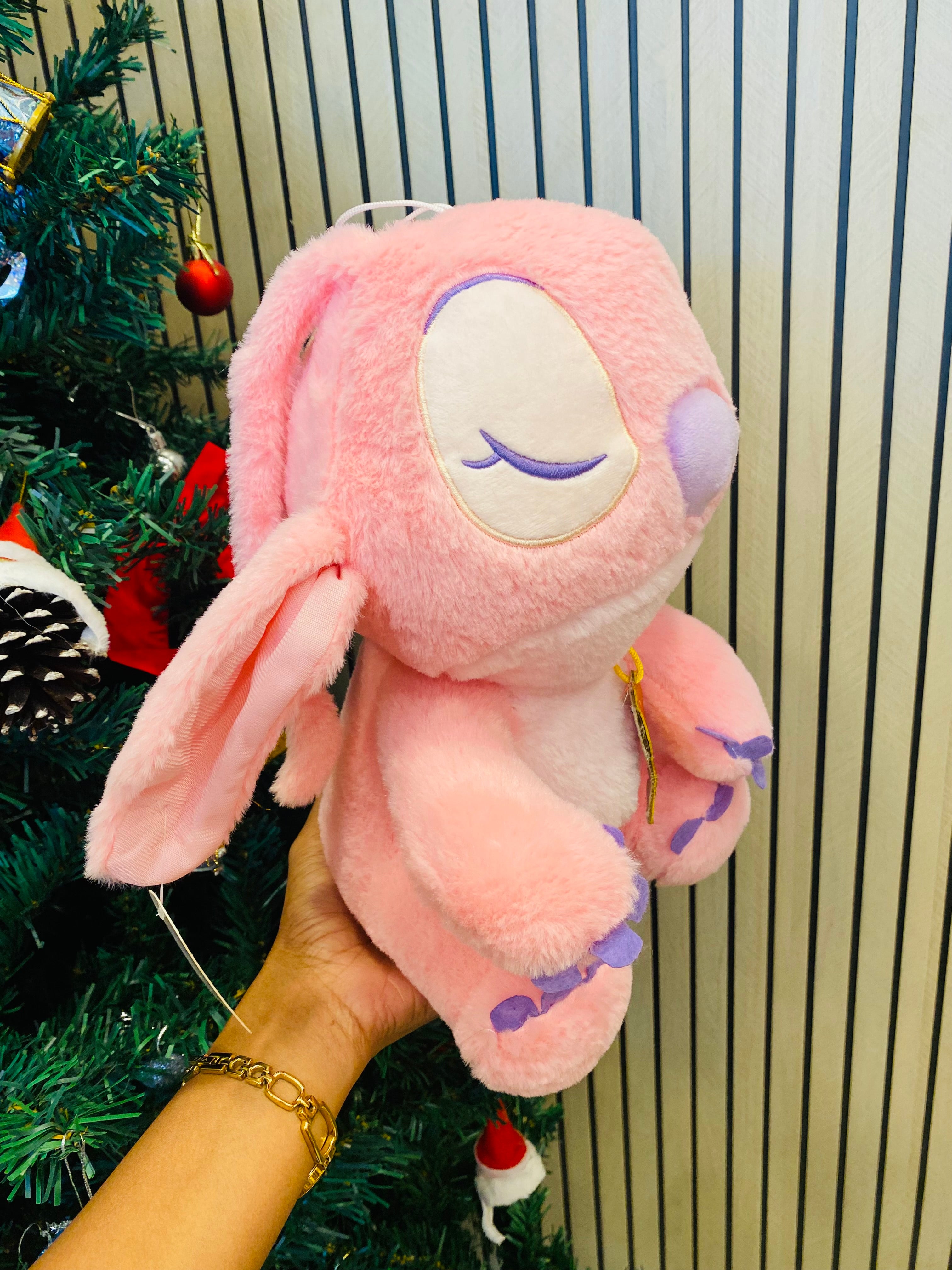 STITCH Pink Medium Plush Toy