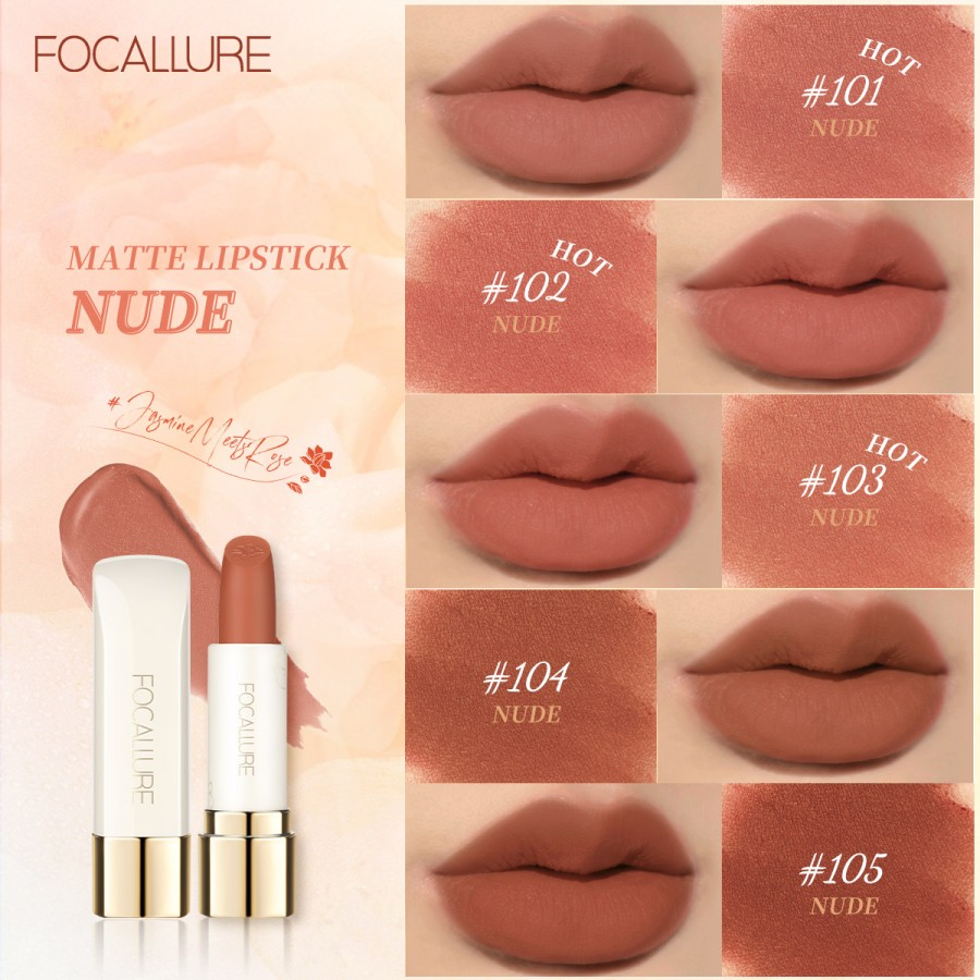 FOCALLURE Flower Series Pure Matte Lipsticsk