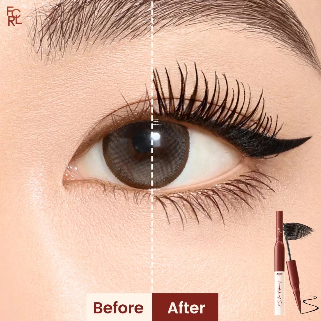 FOCALLURE Tranferproof 2-in-1 Mascara & Eyeliner
