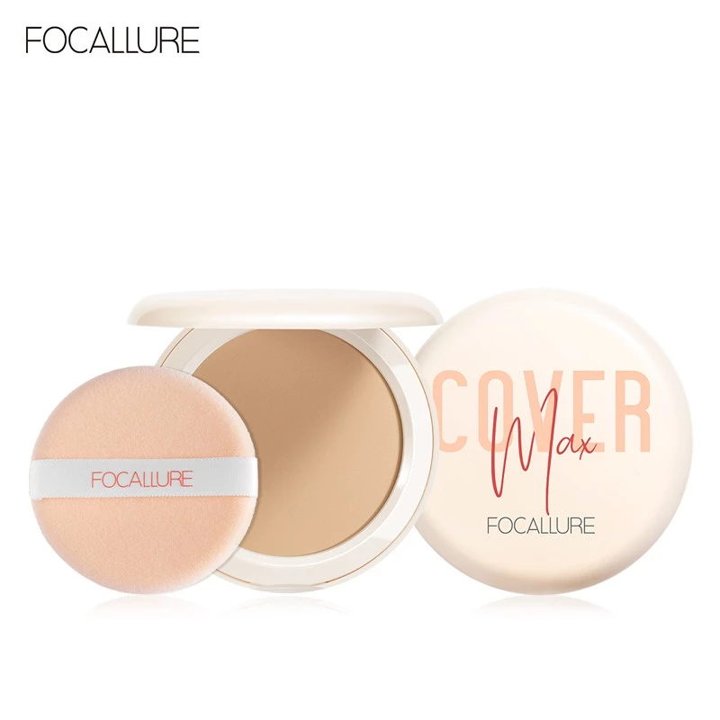 FOCALLURE Covermax Two-way Pressed Powder