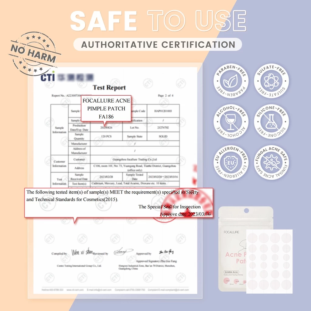 FOCALLURE Acne Pimple patch
