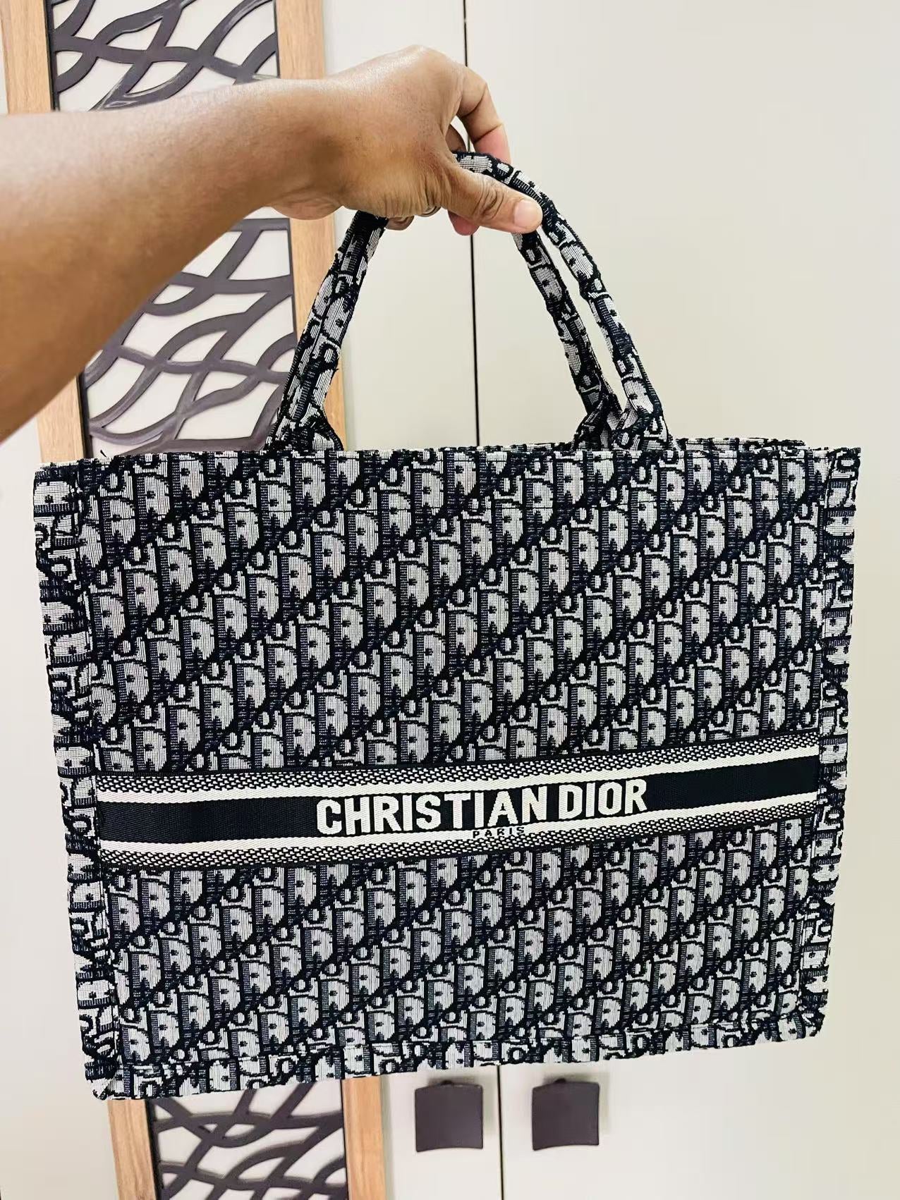 Christine Dior Tote Bag