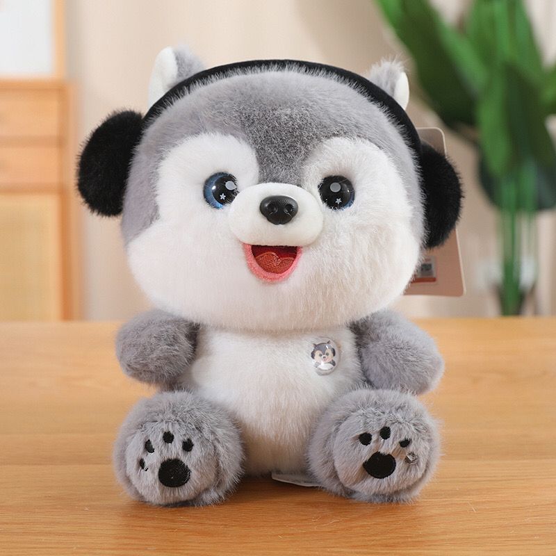 Headphone Shiba Plush Toy Small