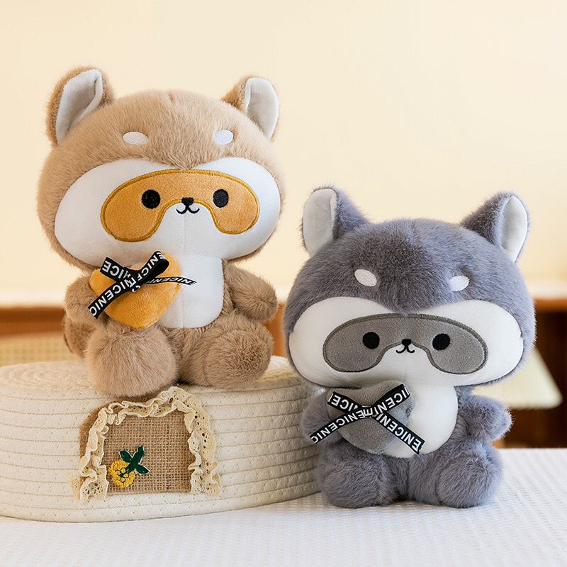 Raccoon Plush Toy Small (1pcs)