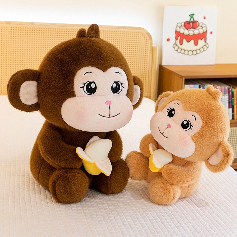 Monkey Plush Toy medium (1pcs)
