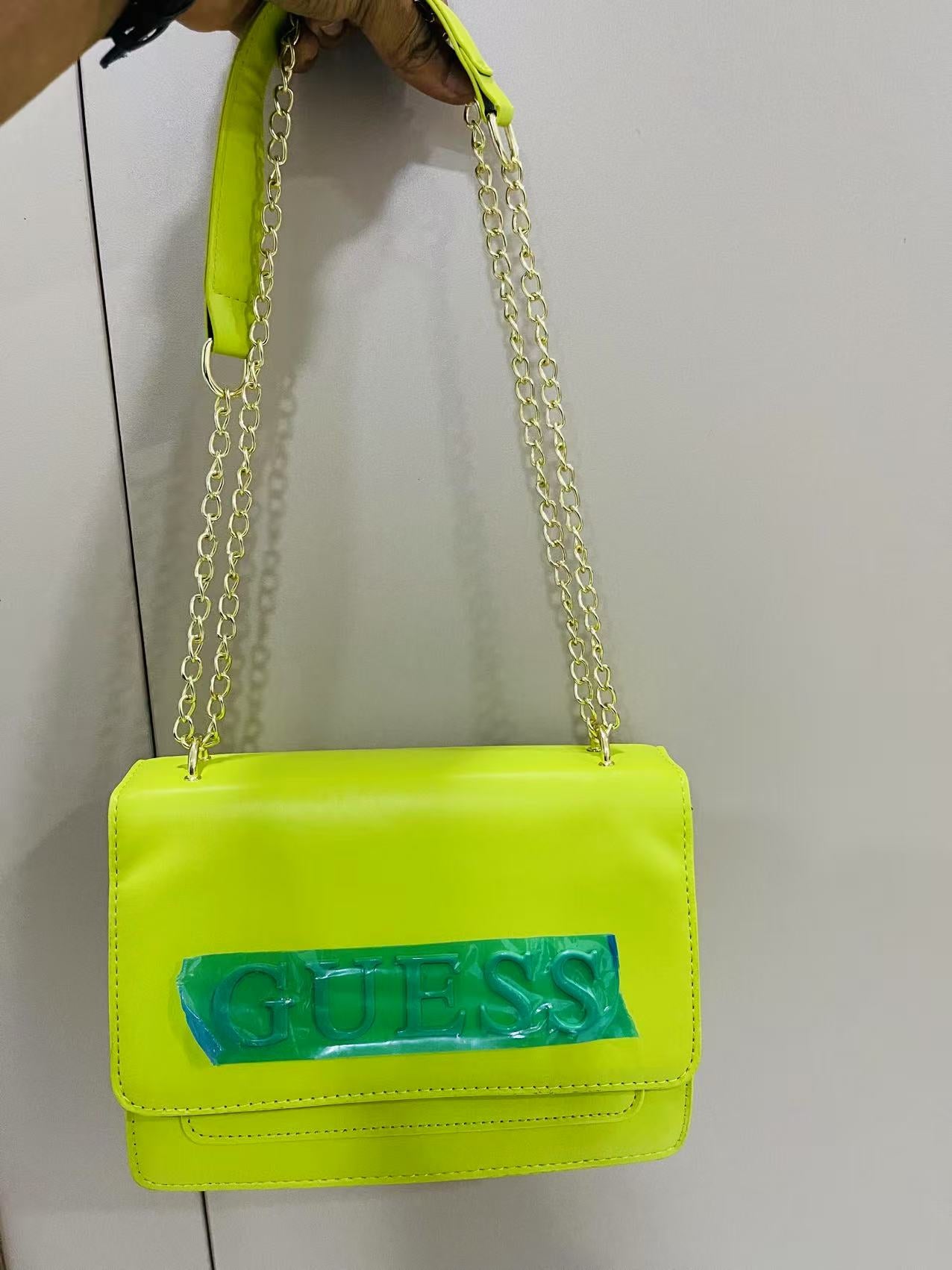 Guess Hand Bag Green