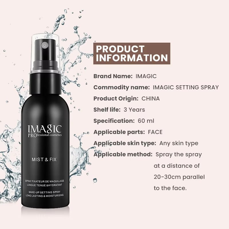 IMAGIC Mist & Fix Make-Up Settings Spray