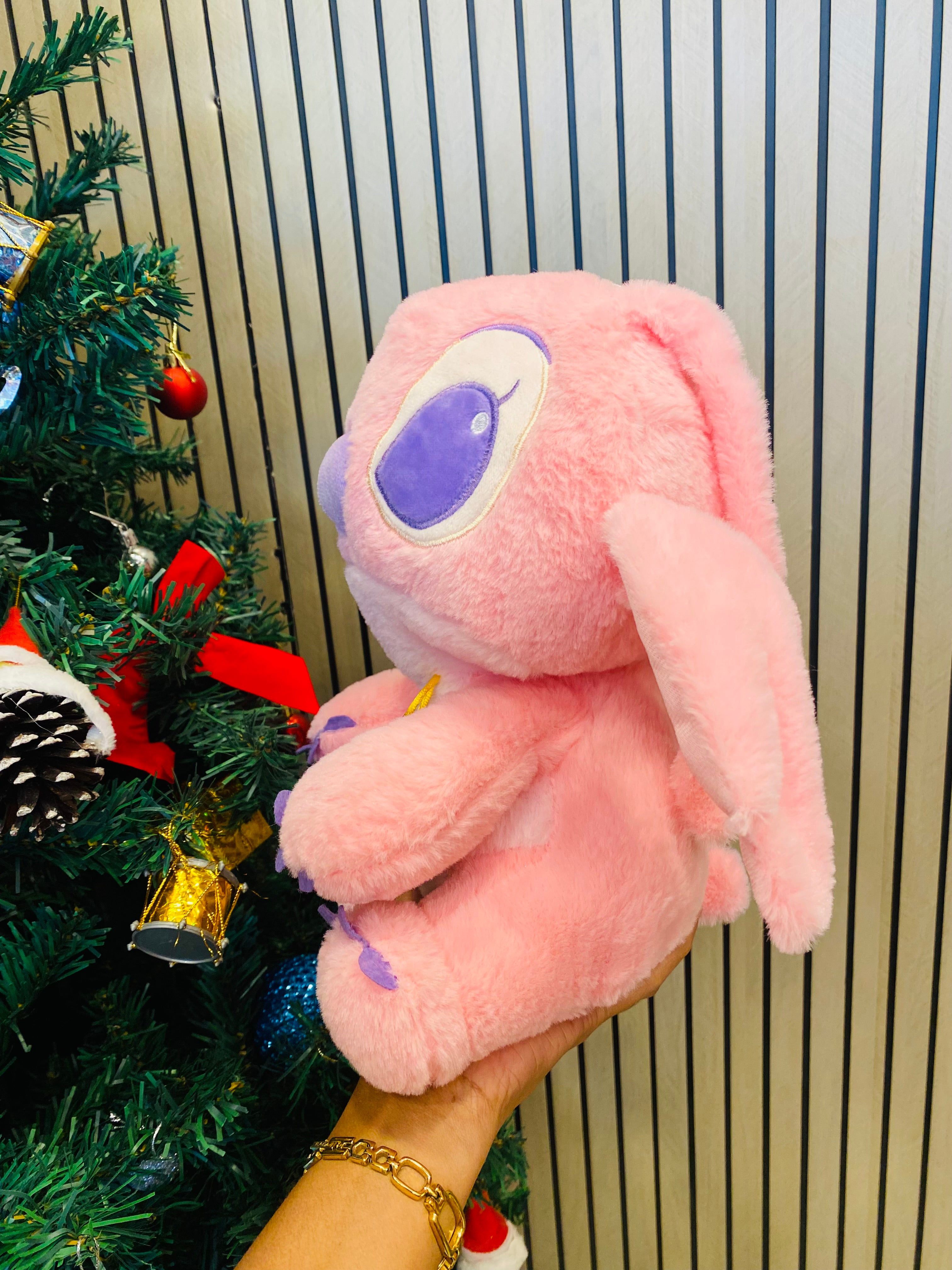 STITCH Pink Medium Plush Toy