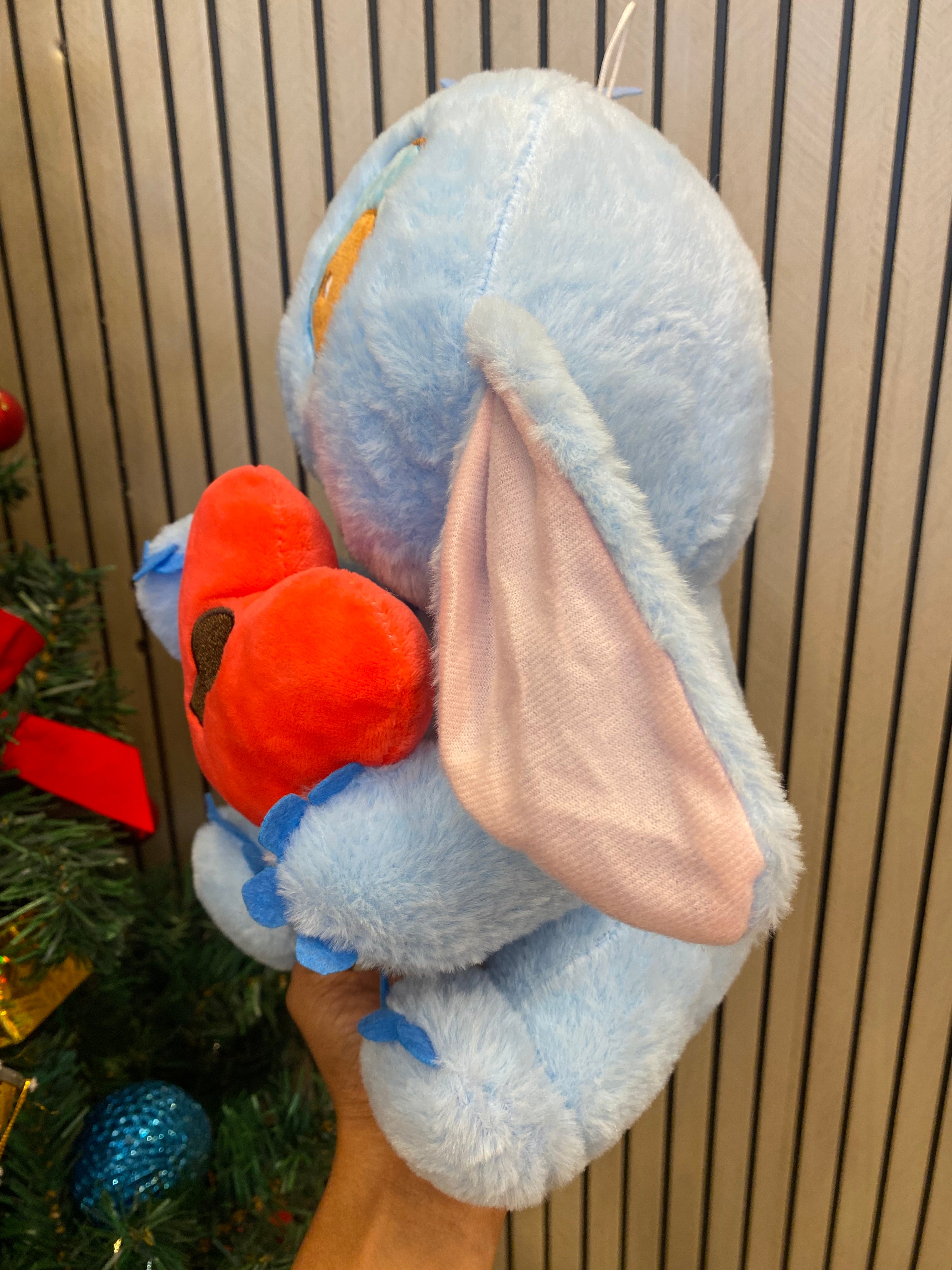 STITCH Blue Medium Plush Toy