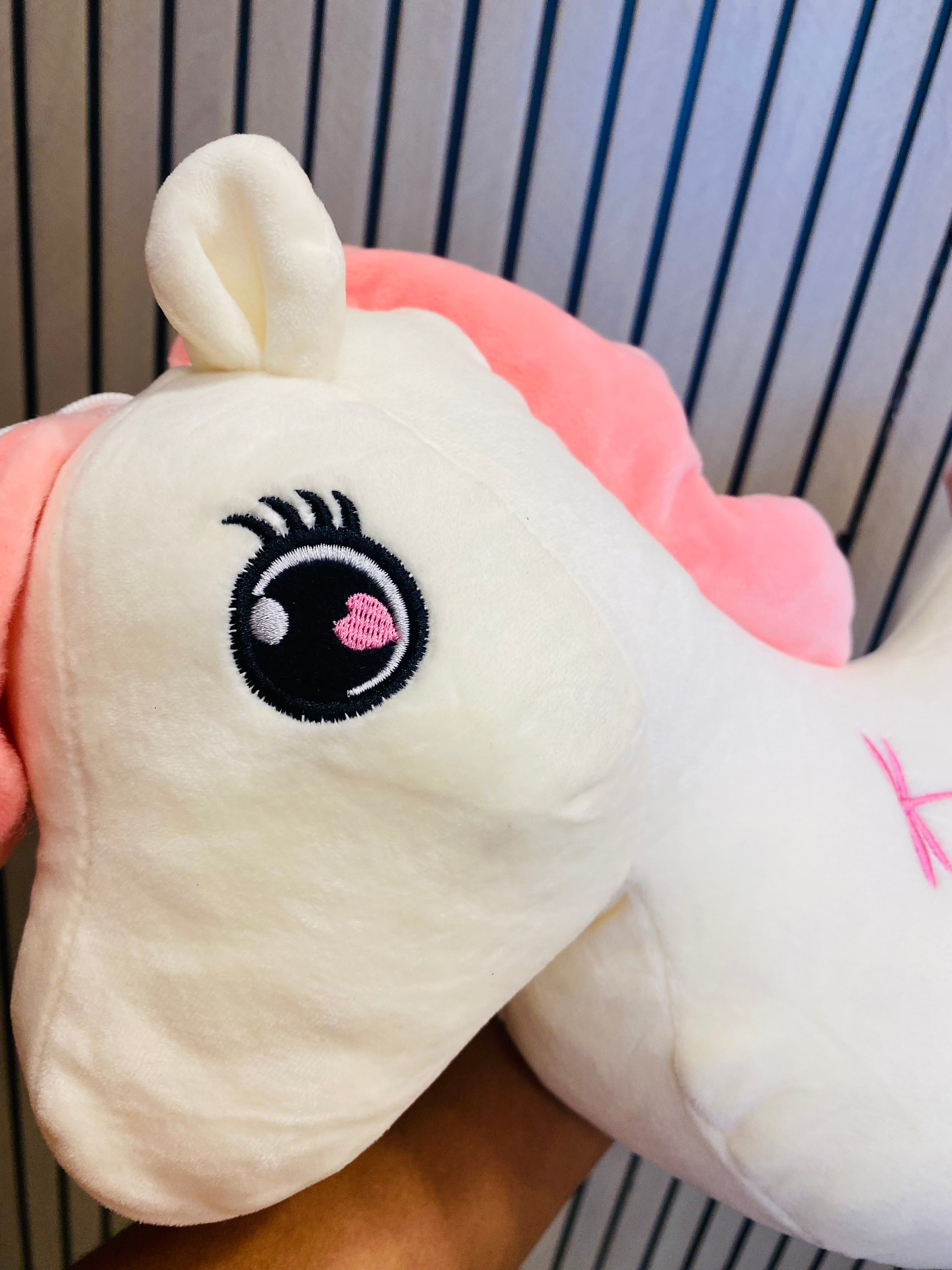 Unicorn Plush Toy medium white (1pcs)
