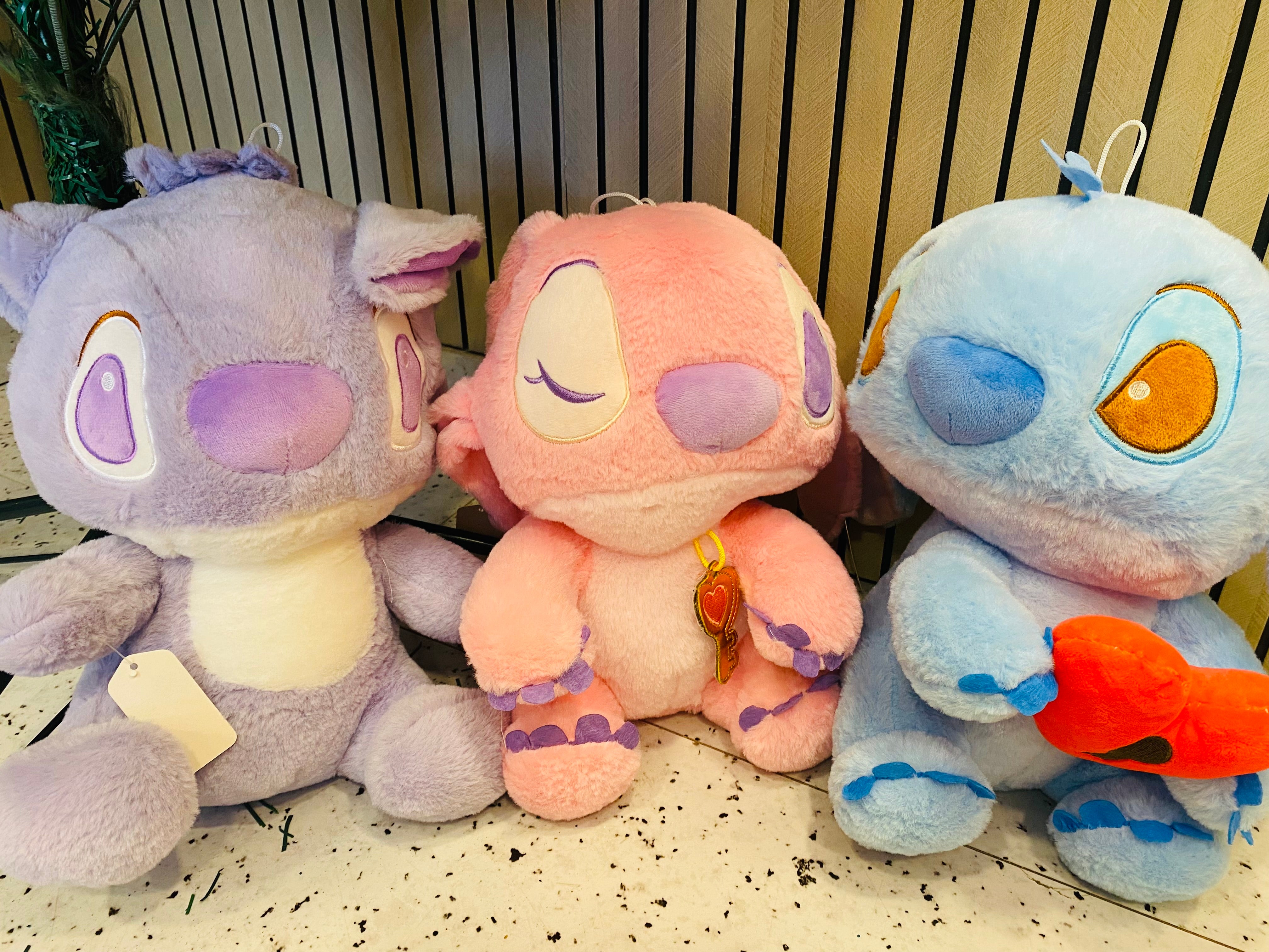 STITCH Blue Medium Plush Toy