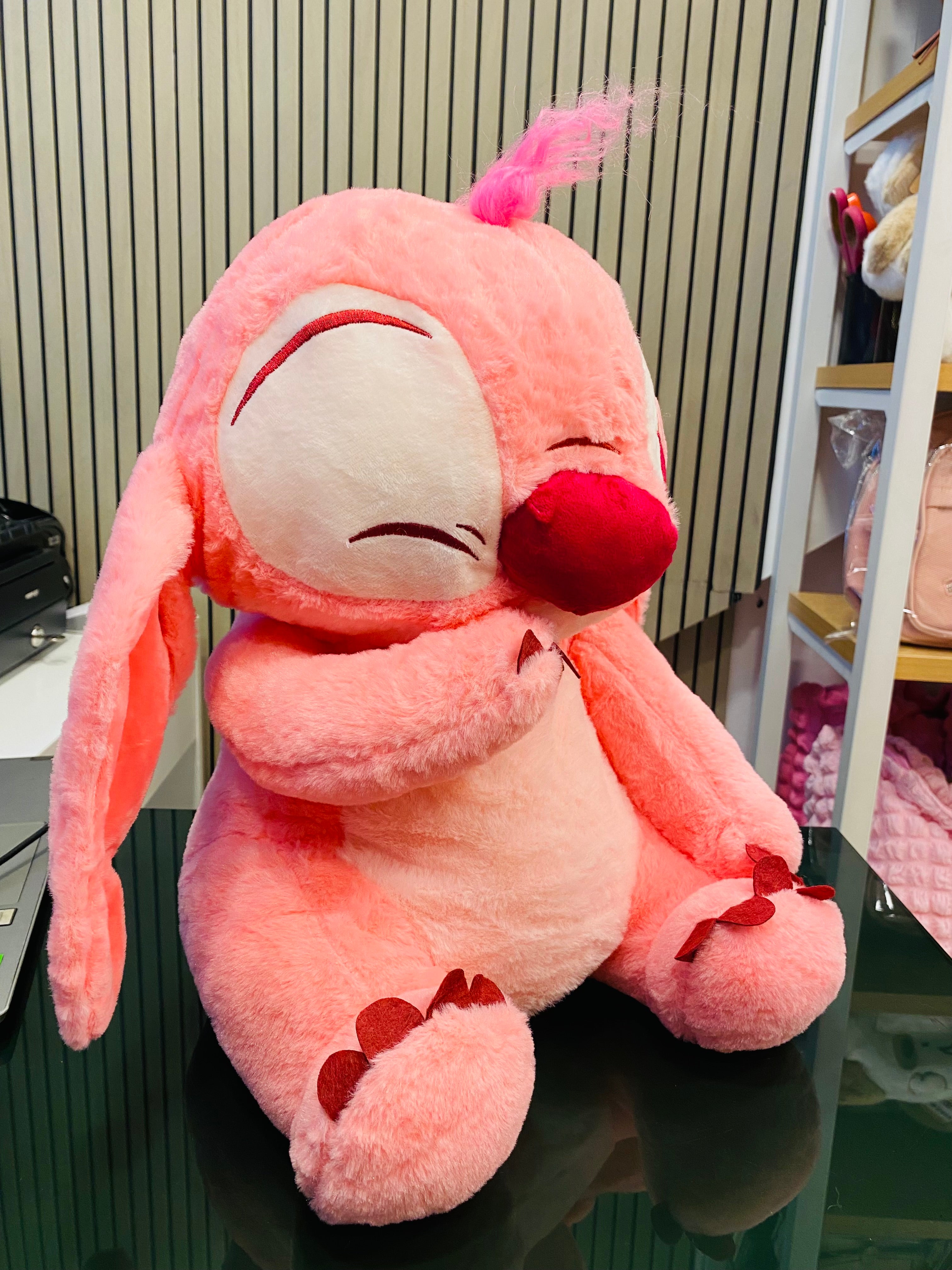 STITCH Plush Toy Large PINK