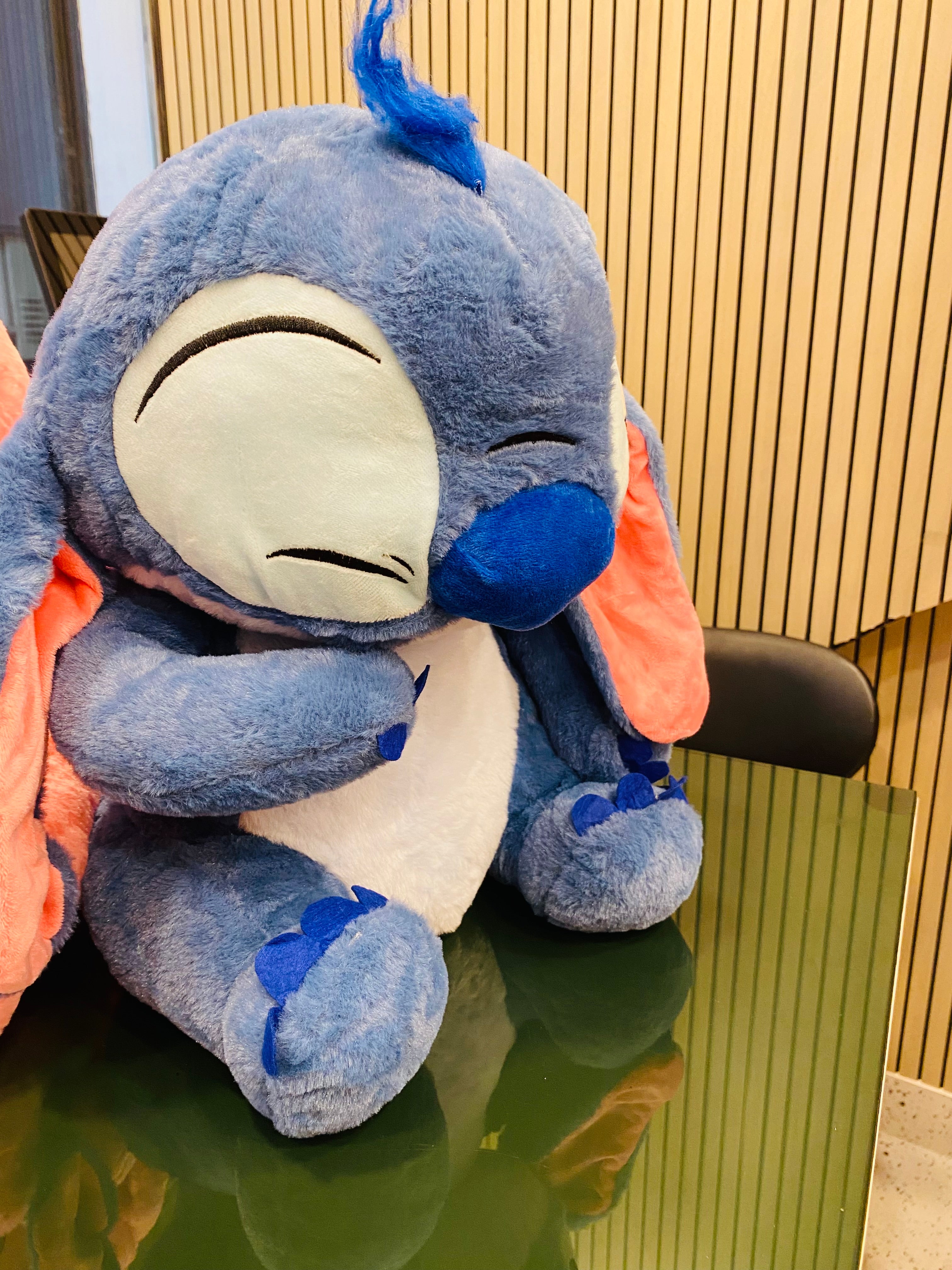 STITCH Plush Toy Large BLUE