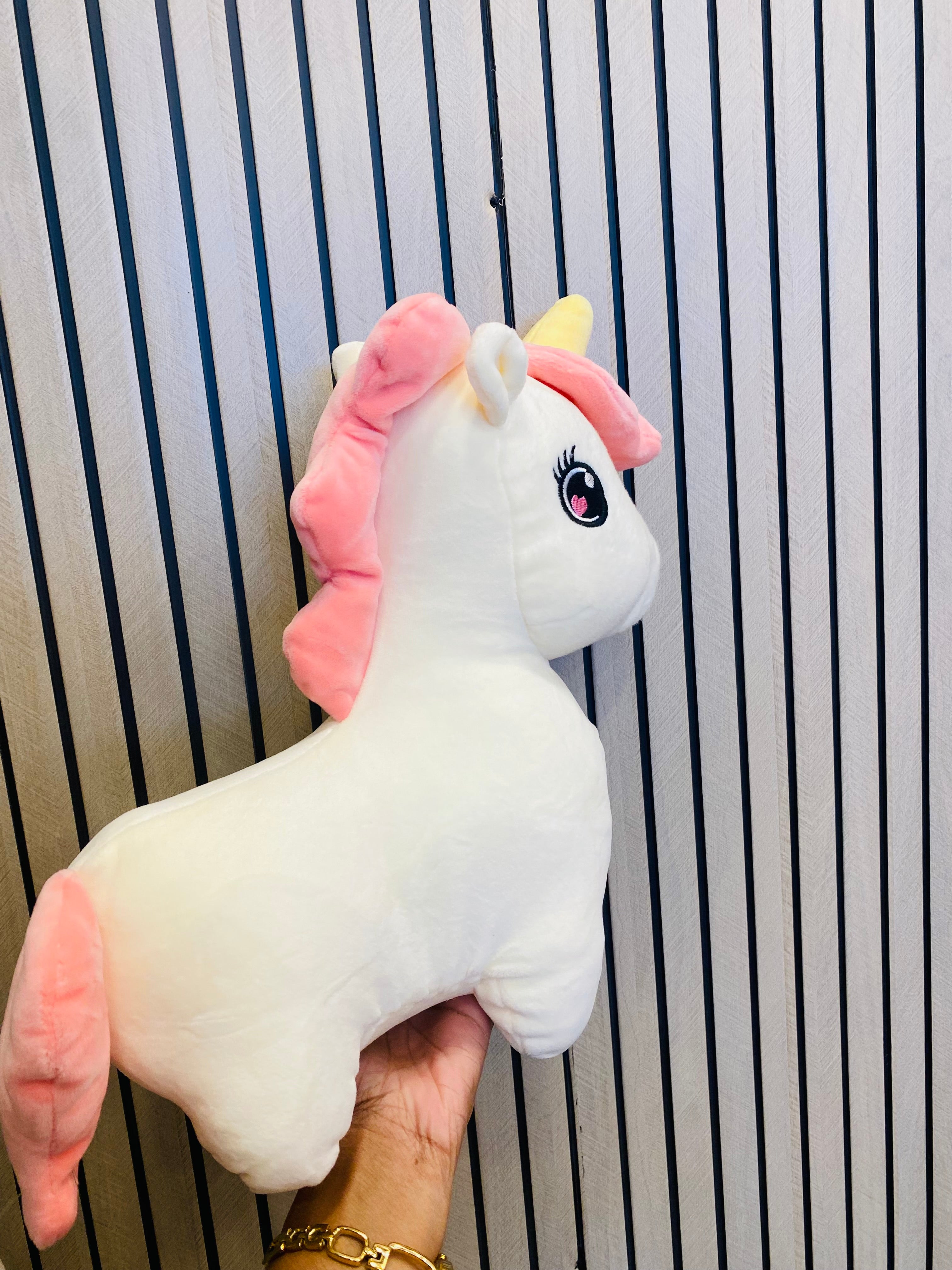 Unicorn Plush Toy medium white (1pcs)