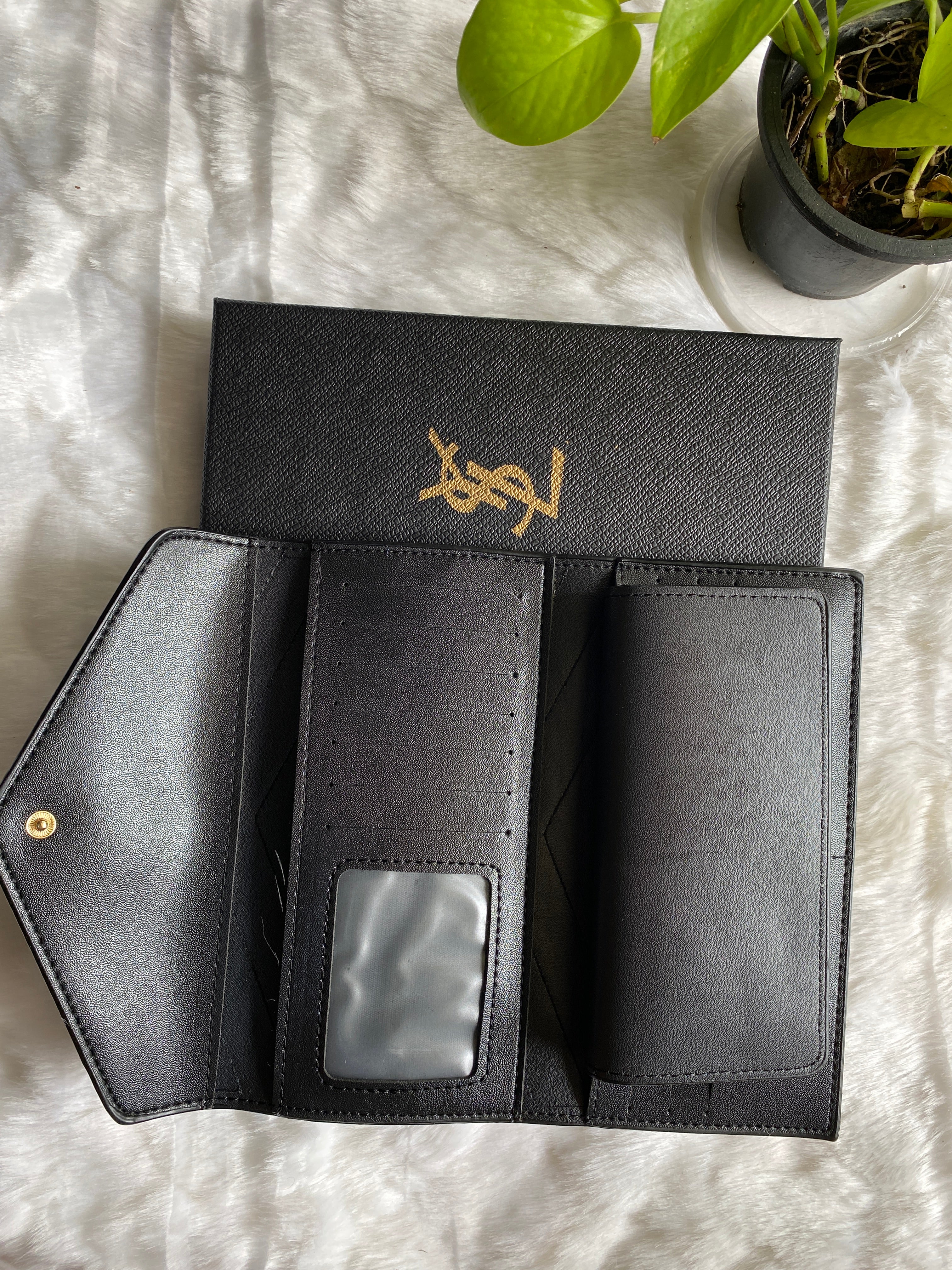 YSL Long Wallet with Card Holder