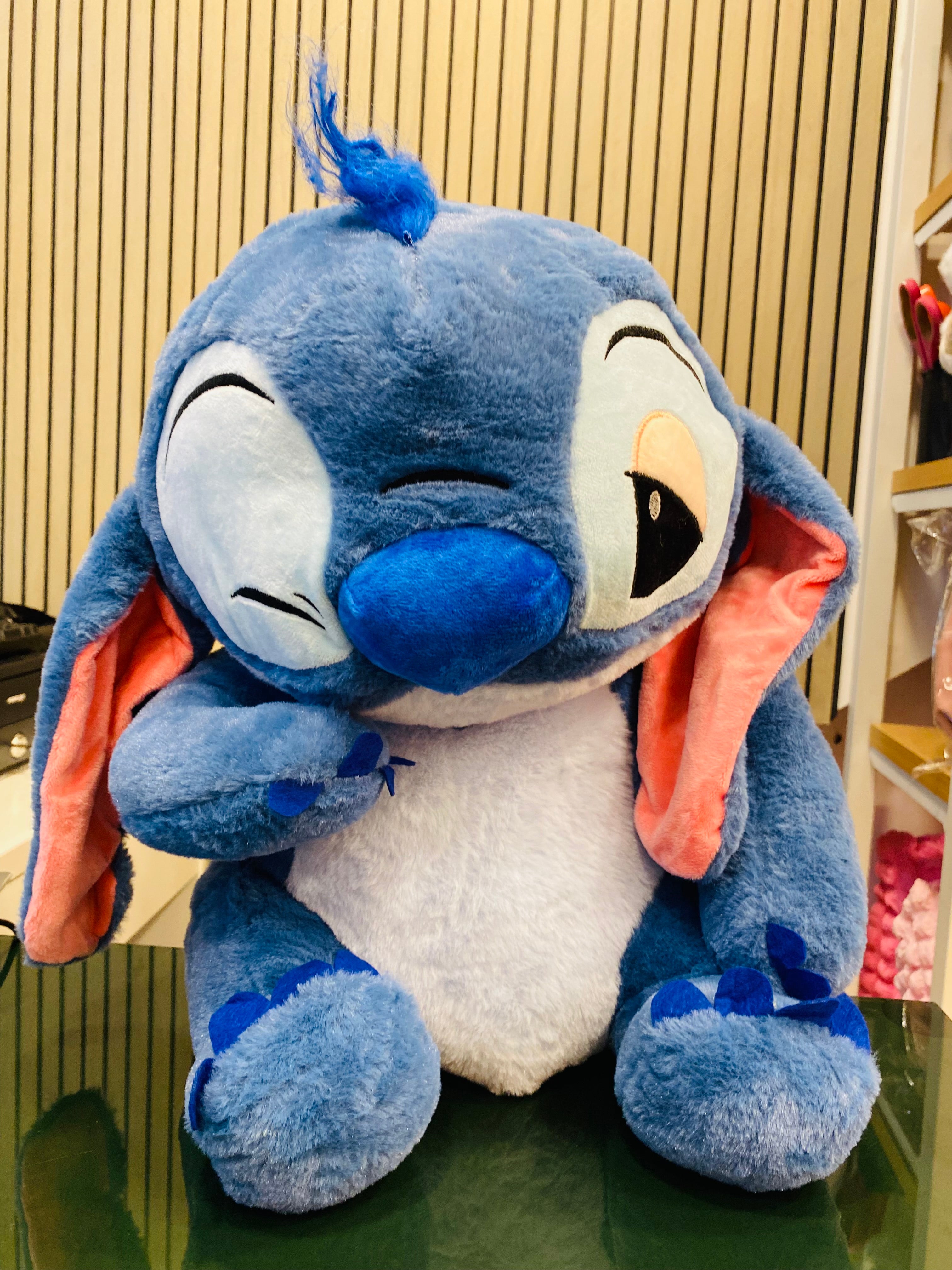 STITCH Plush Toy Large BLUE