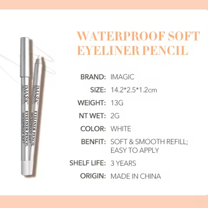 IMAGIC White Waterproof Eyeliner KAJAL