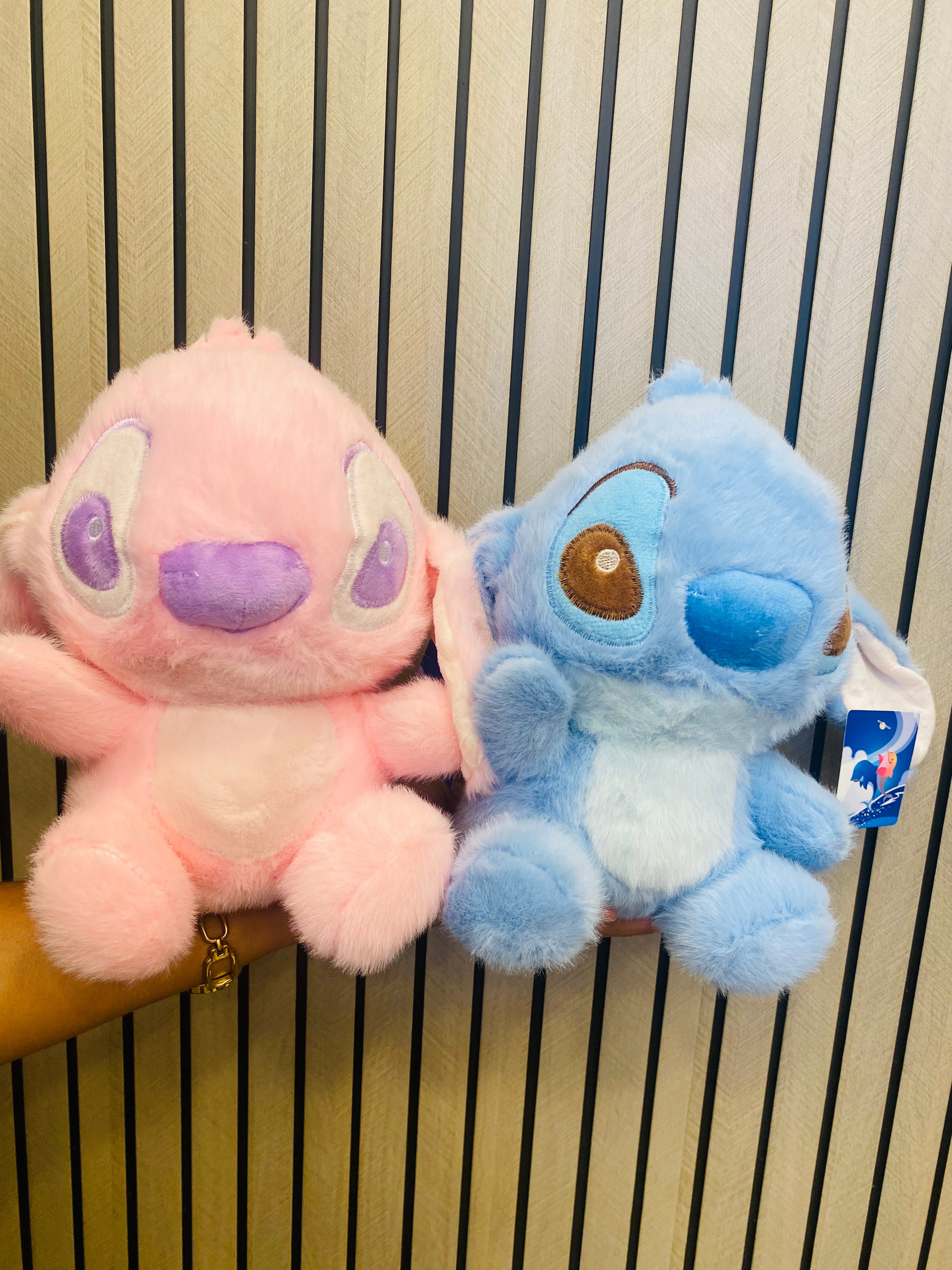 Stitch Plush Toy Pink Small