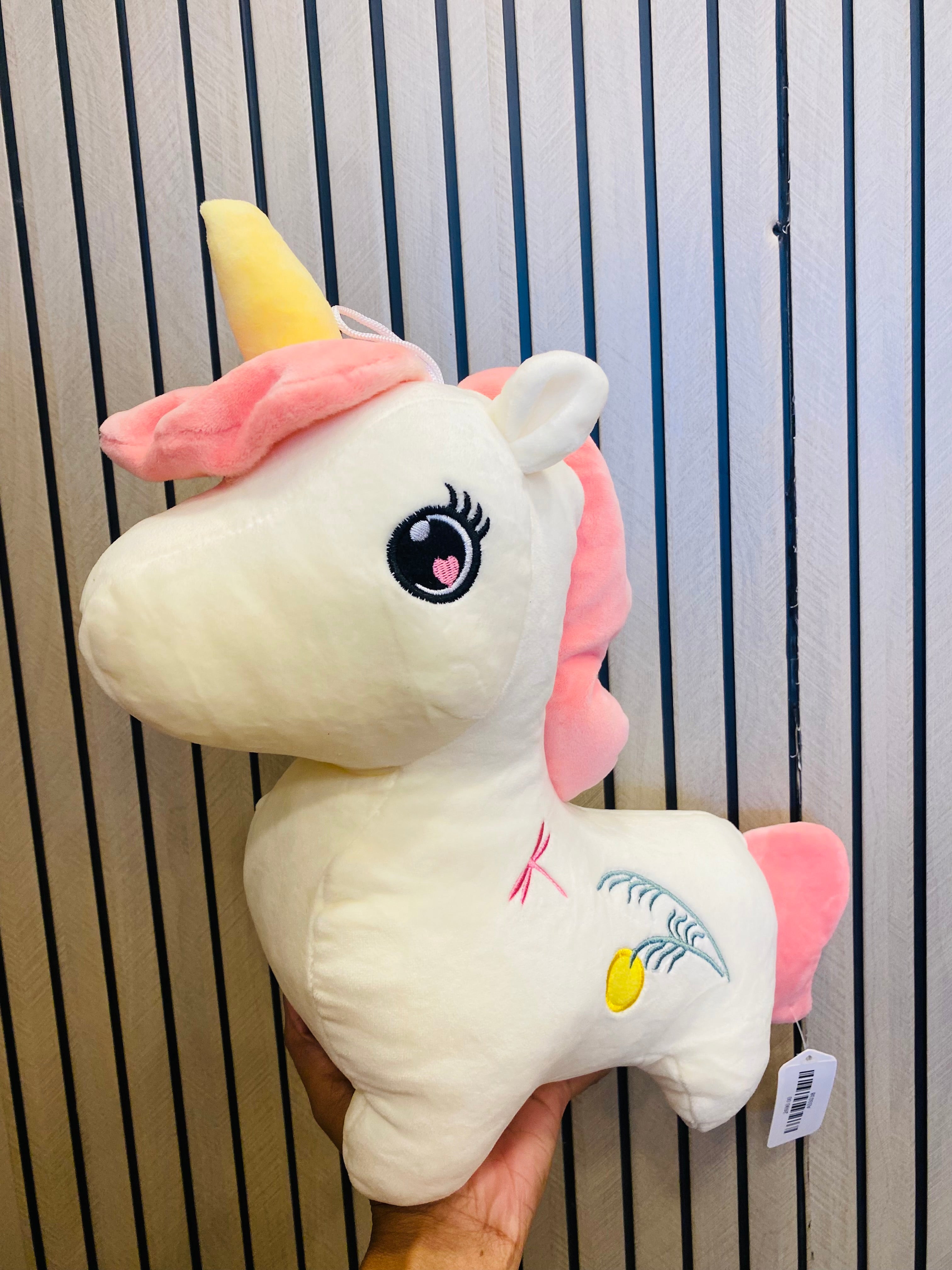 Unicorn Plush Toy medium white (1pcs)