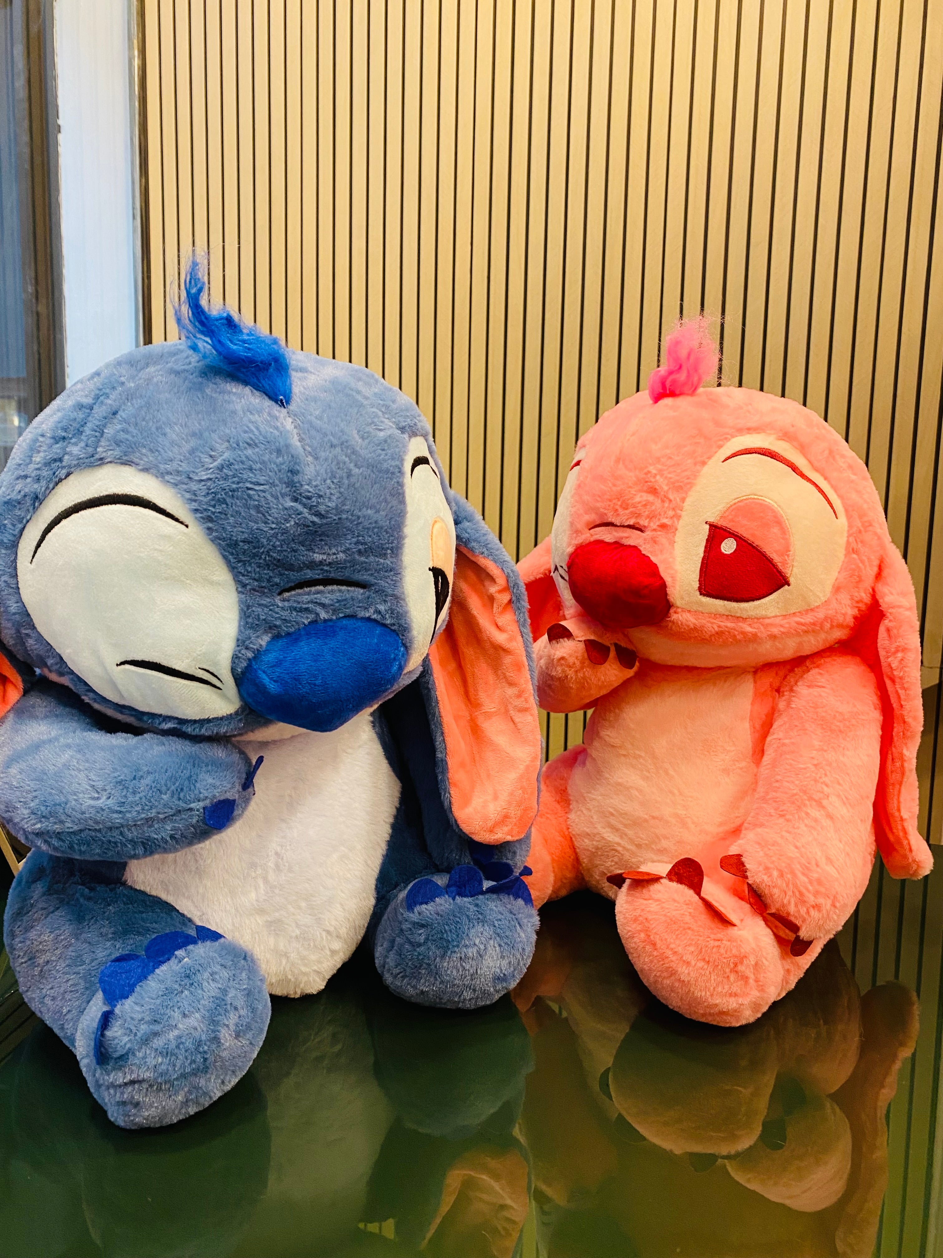 STITCH Plush Toy Large PINK