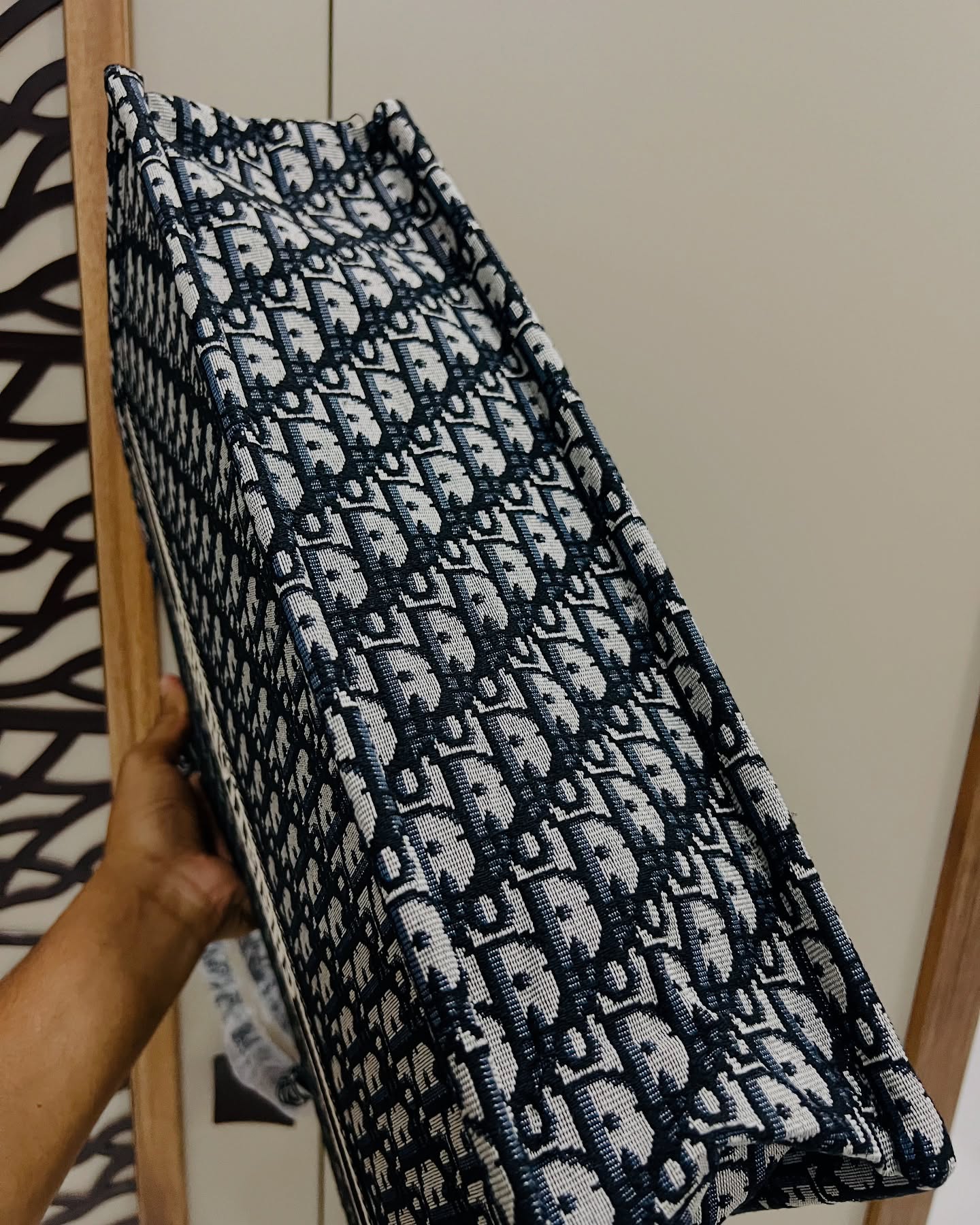 Christine Dior Tote Bag With Zip