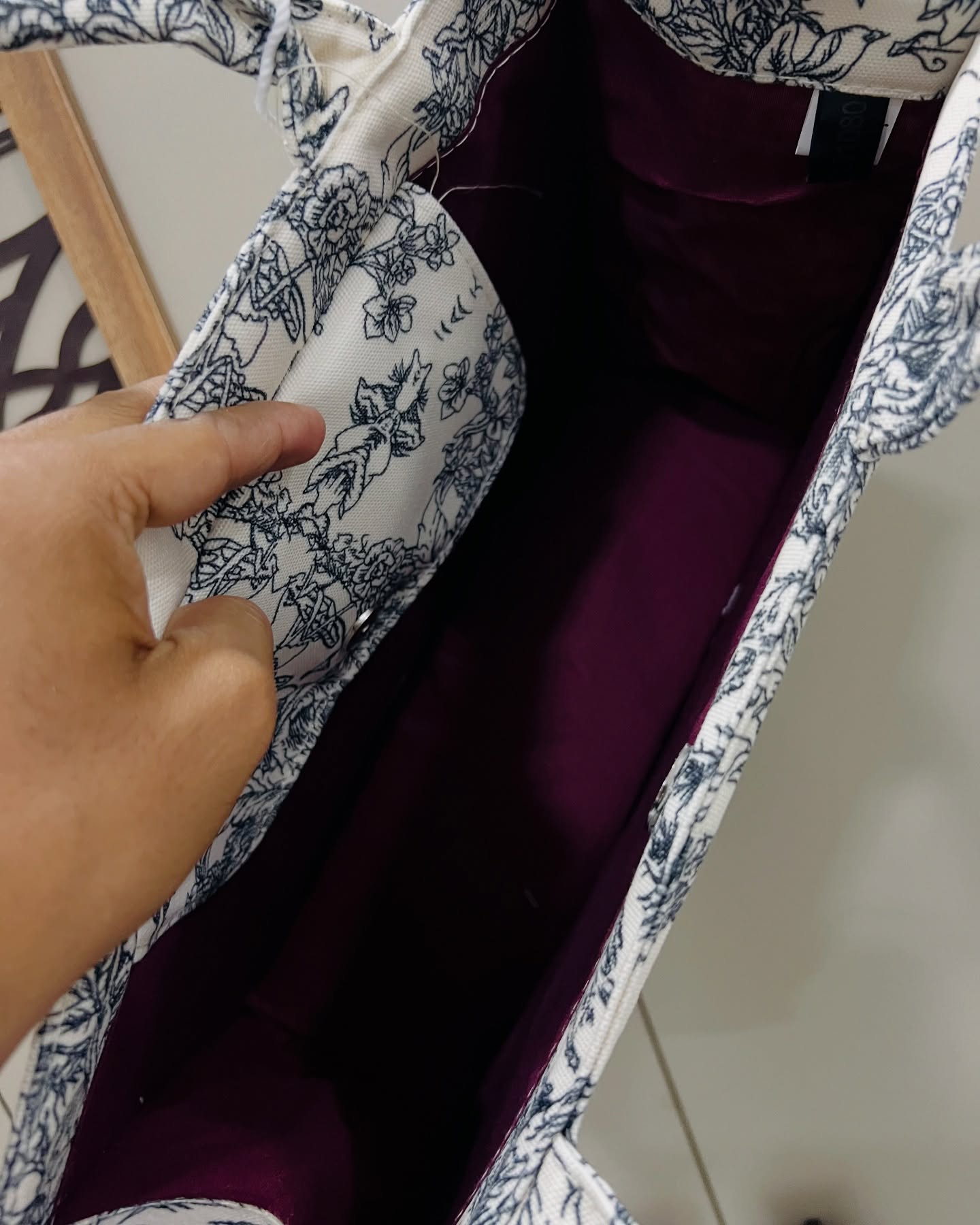 Christine Dior Tote Bag Medium