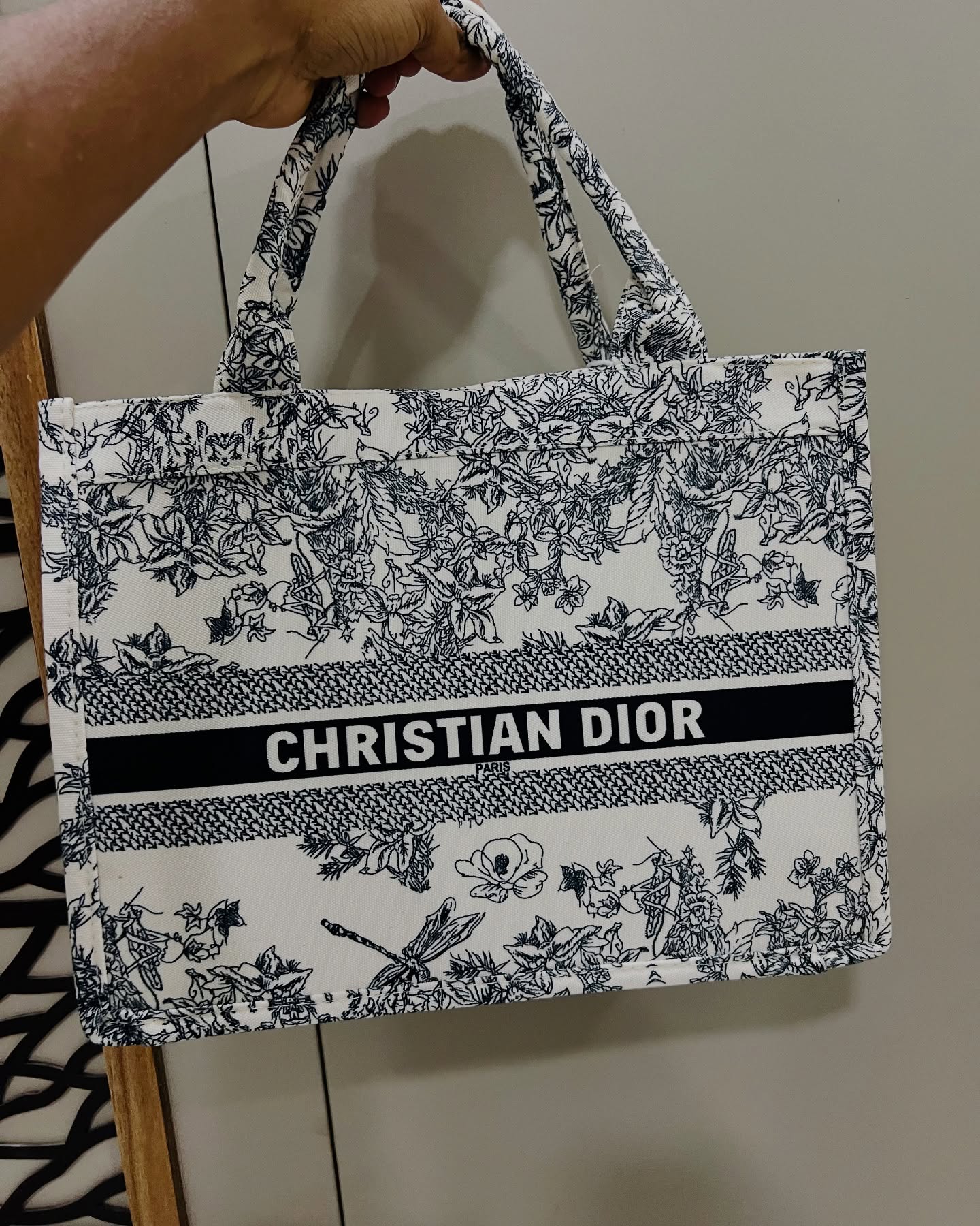 Christine Dior Tote Bag Medium