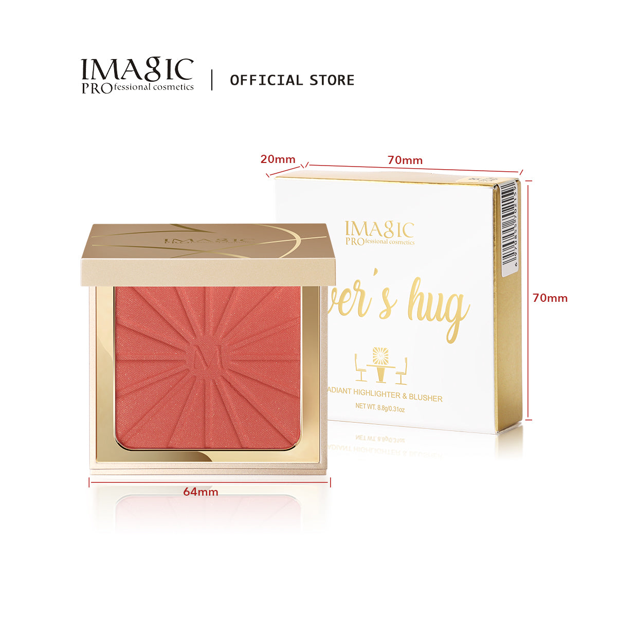 IMAGIC Radiant Blush Palette