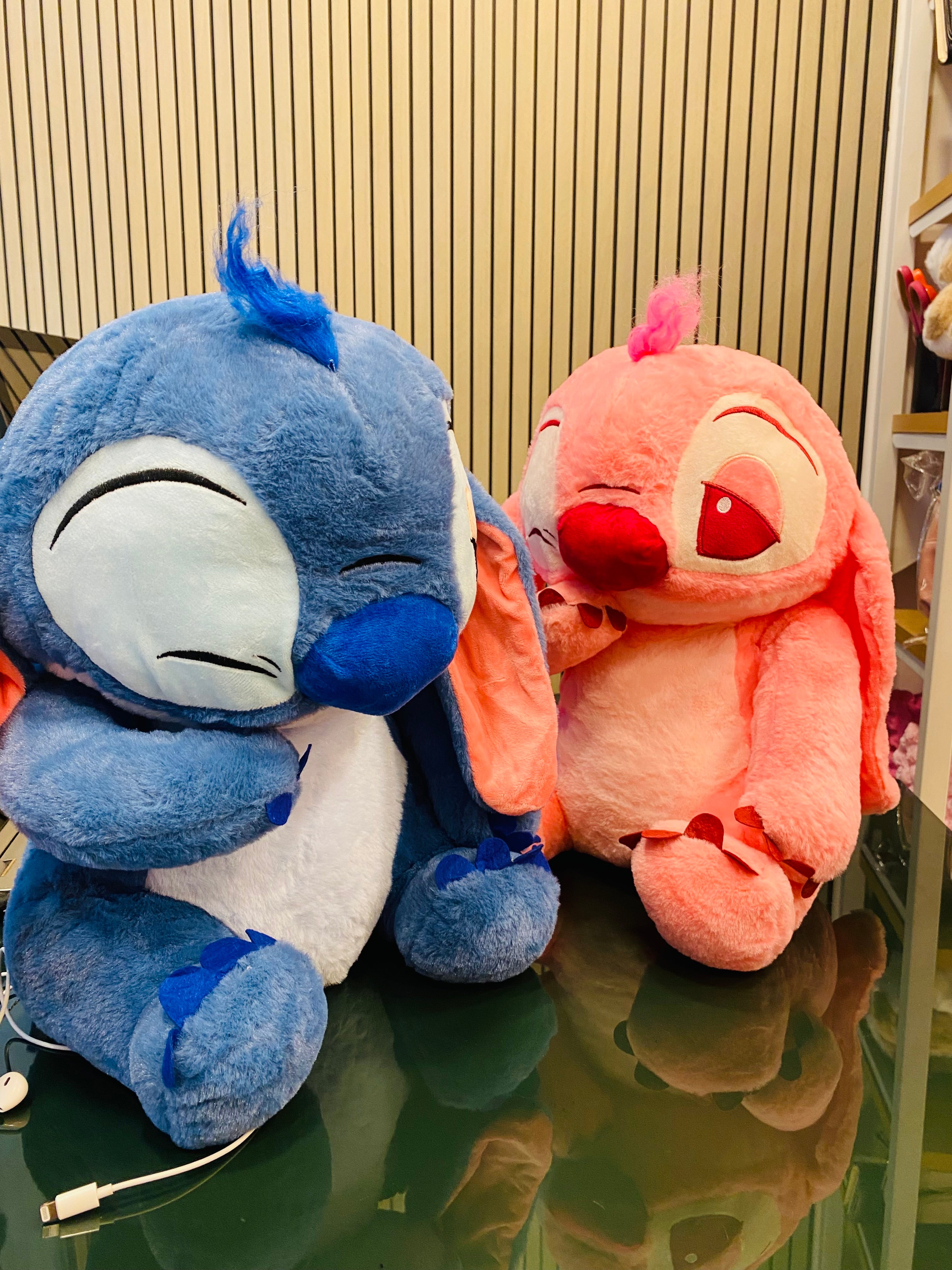STITCH Plush Toy Large PINK