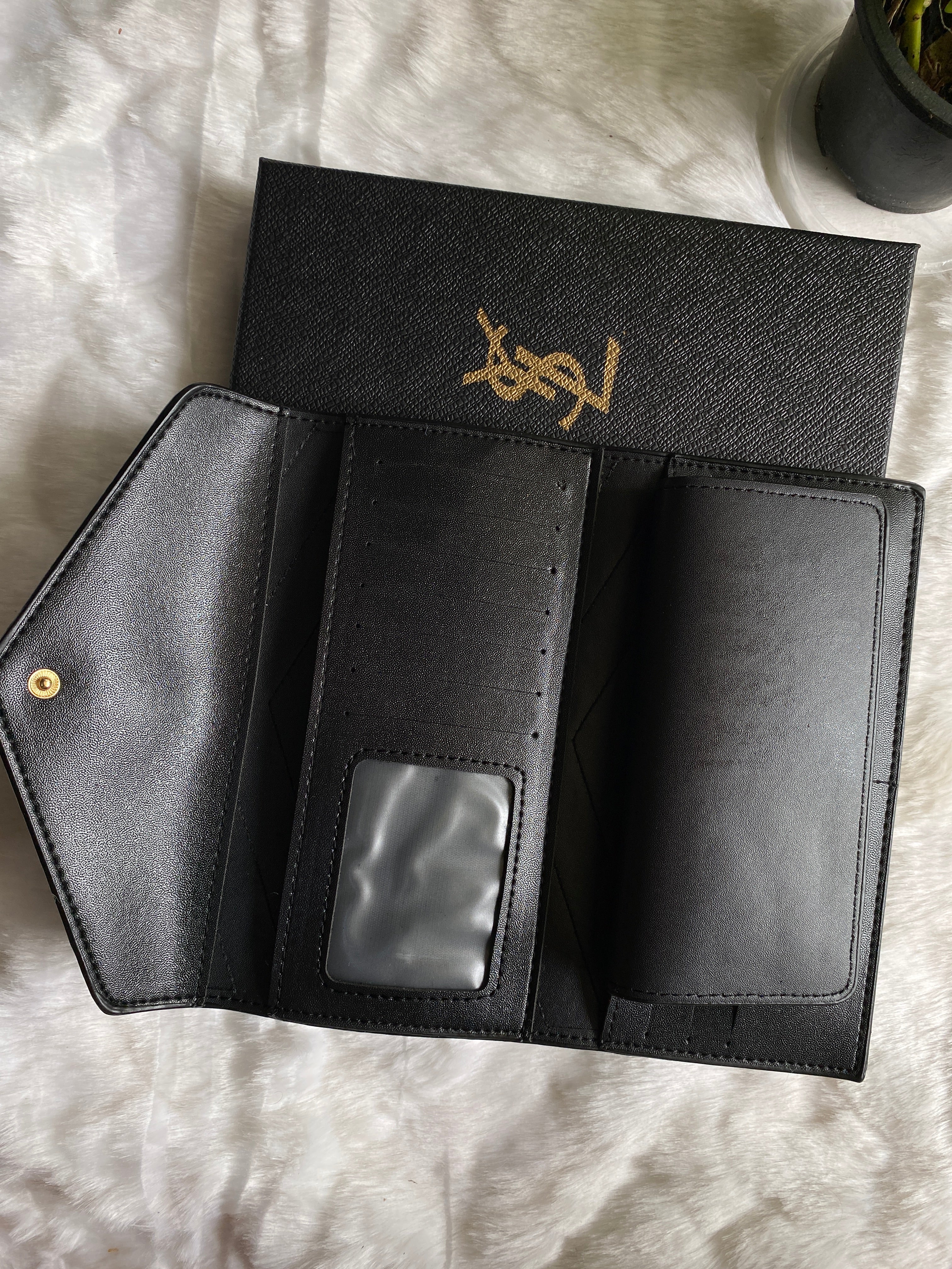 YSL Long Wallet with Card Holder