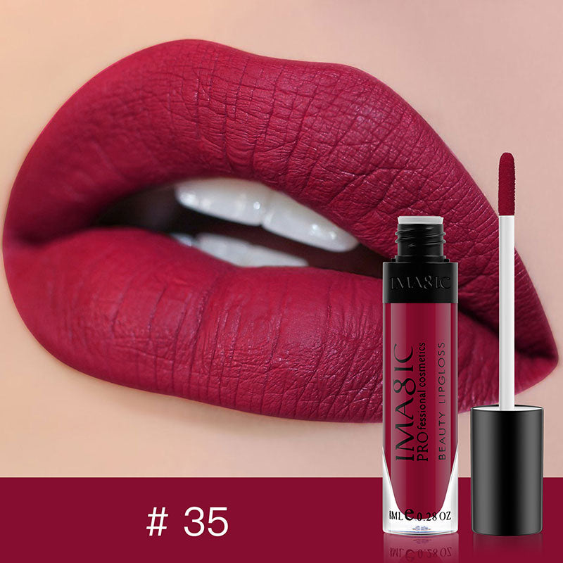 IMAGIC Matte Lip Gloss Waterproof