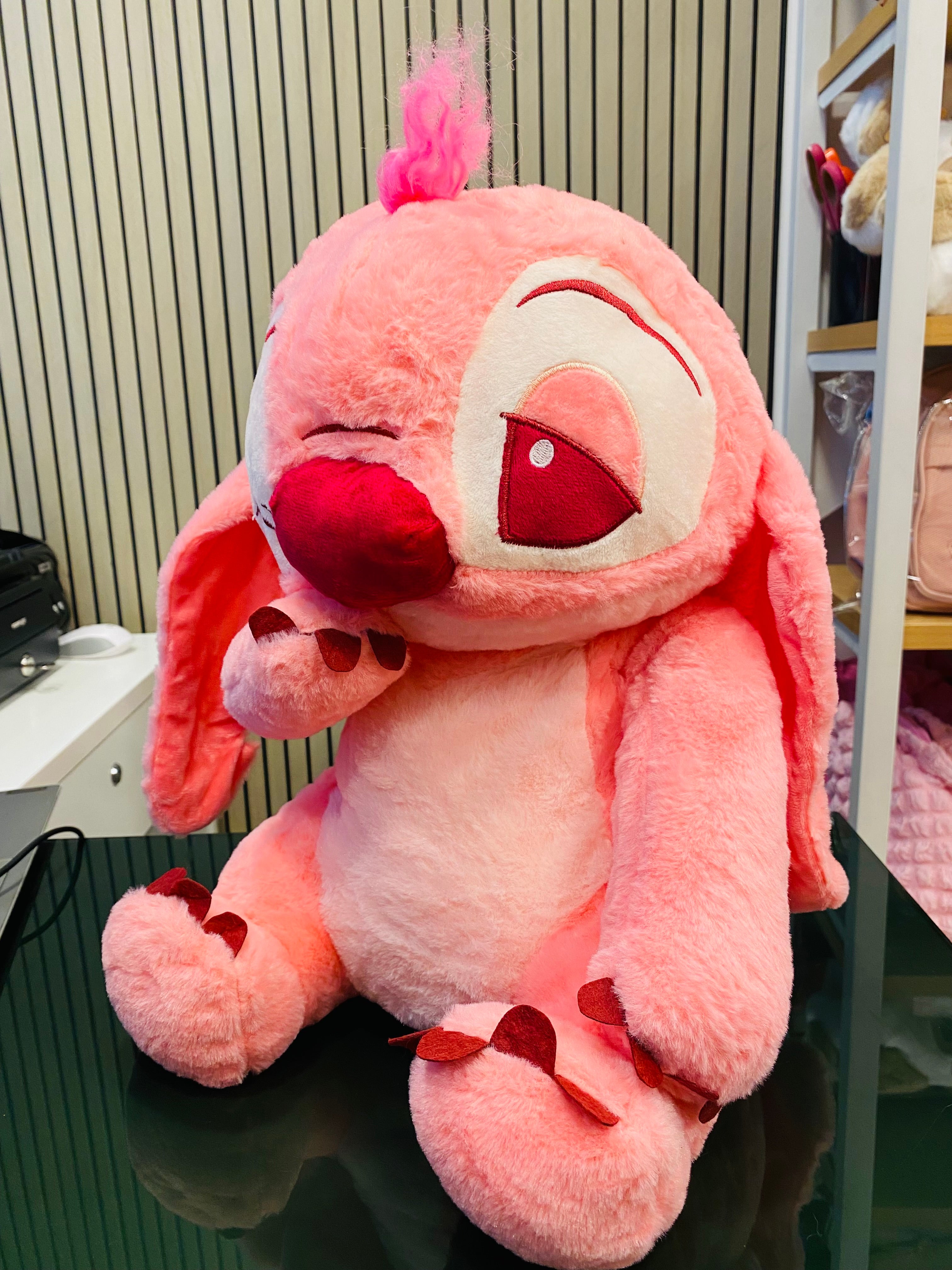 STITCH Plush Toy Large PINK