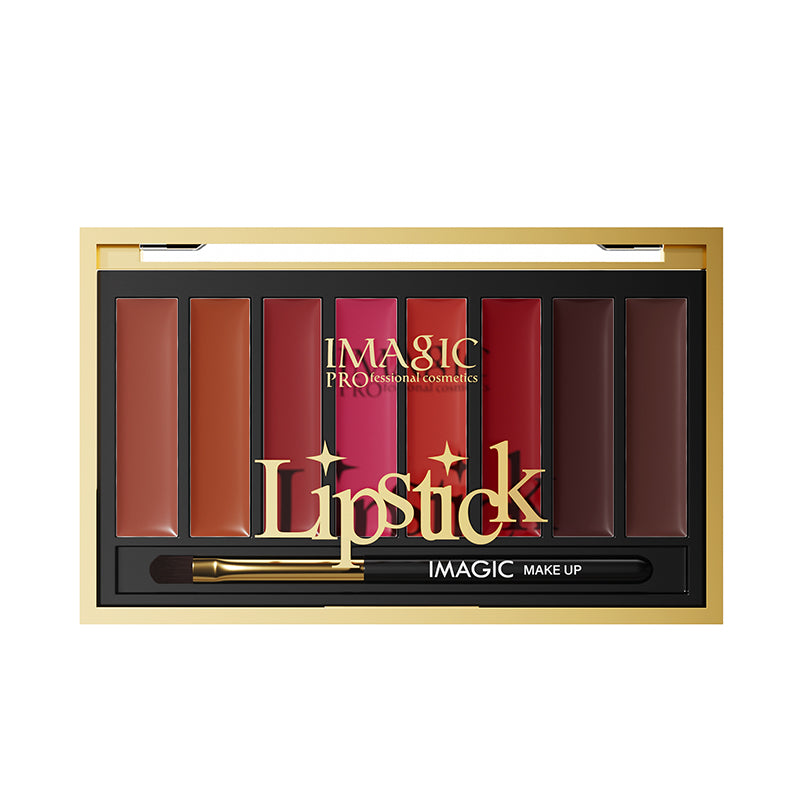 IMAGIC 8-Color Velvet Matte Lipstick Palette