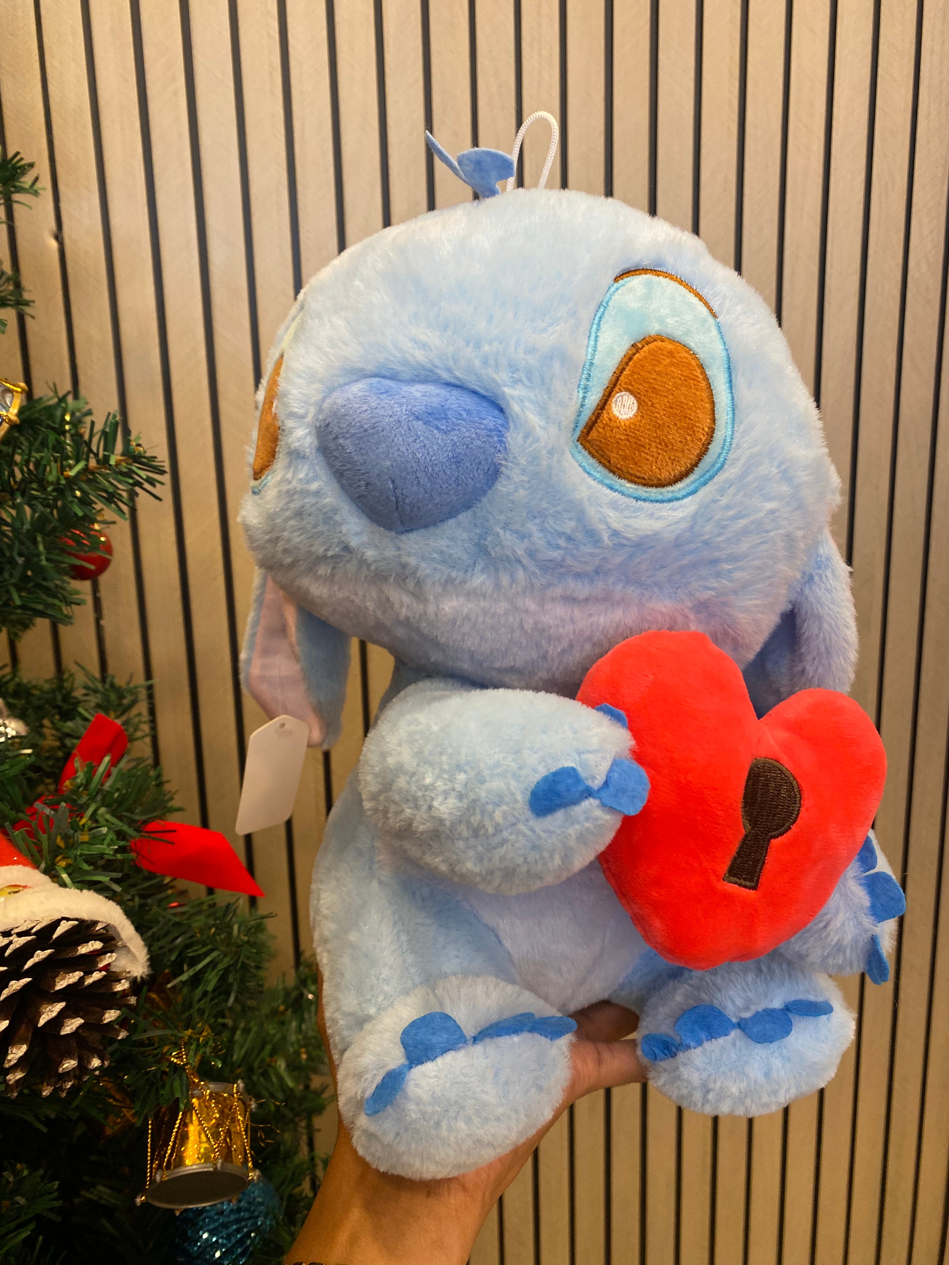 STITCH Blue Medium Plush Toy