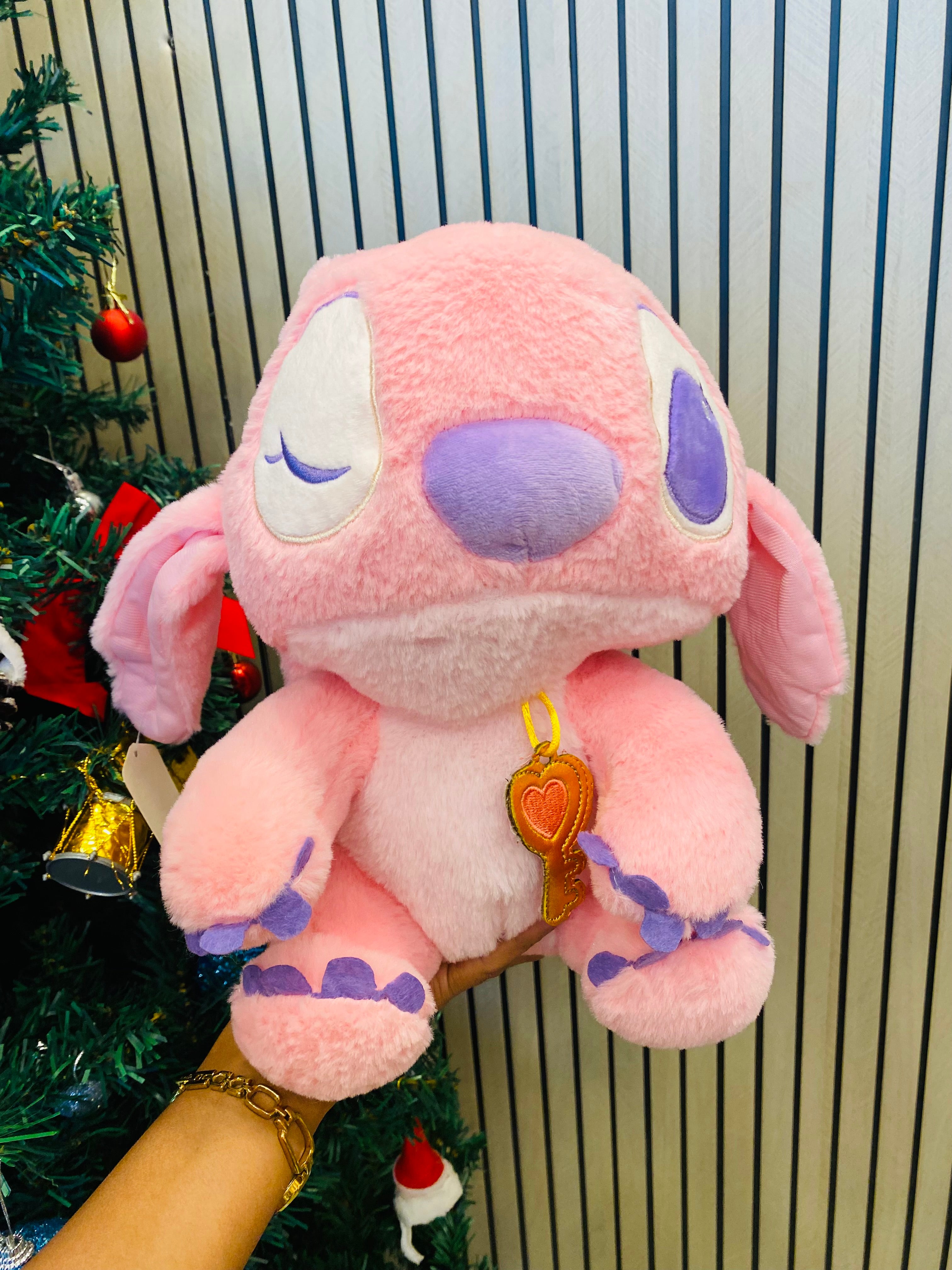 STITCH Pink Medium Plush Toy