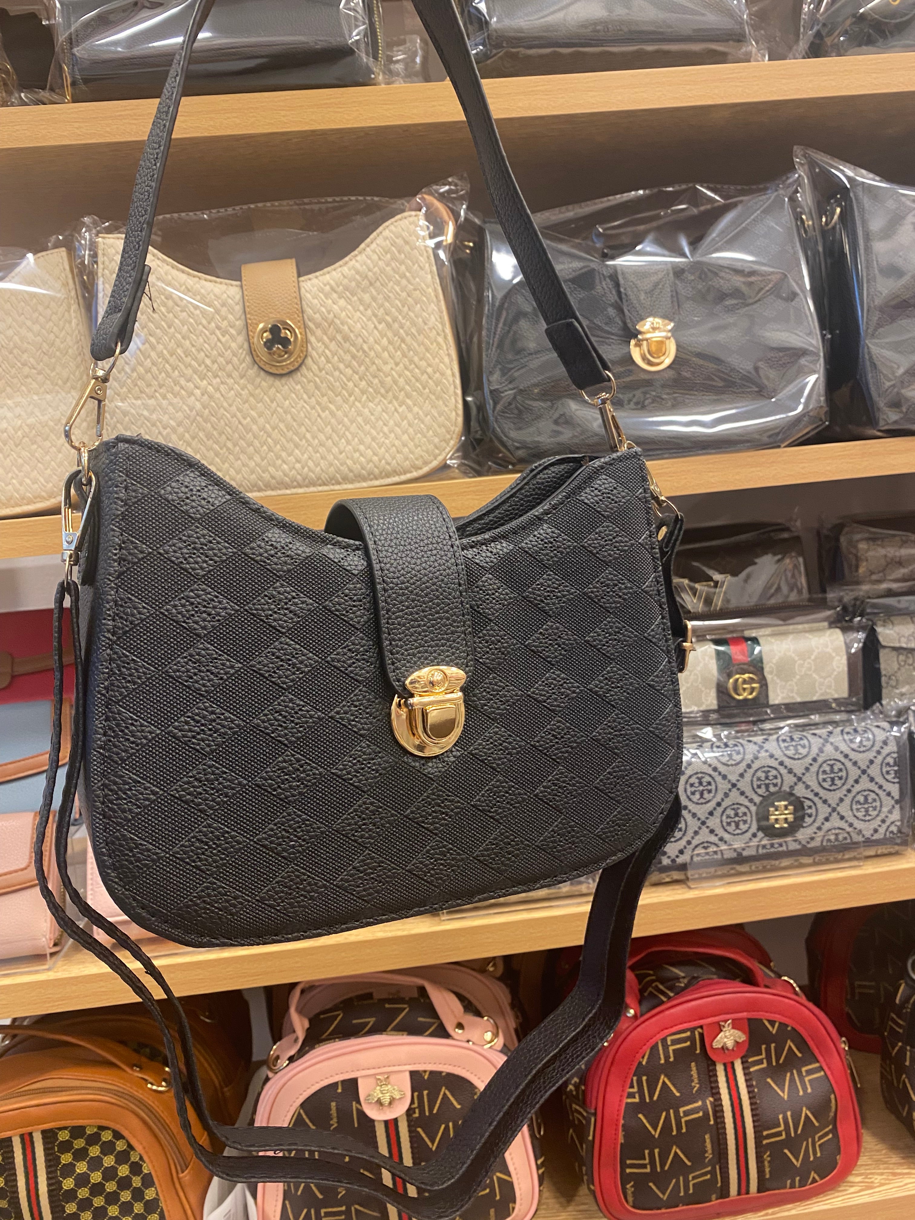 Ladies Shoulder Bag - Black