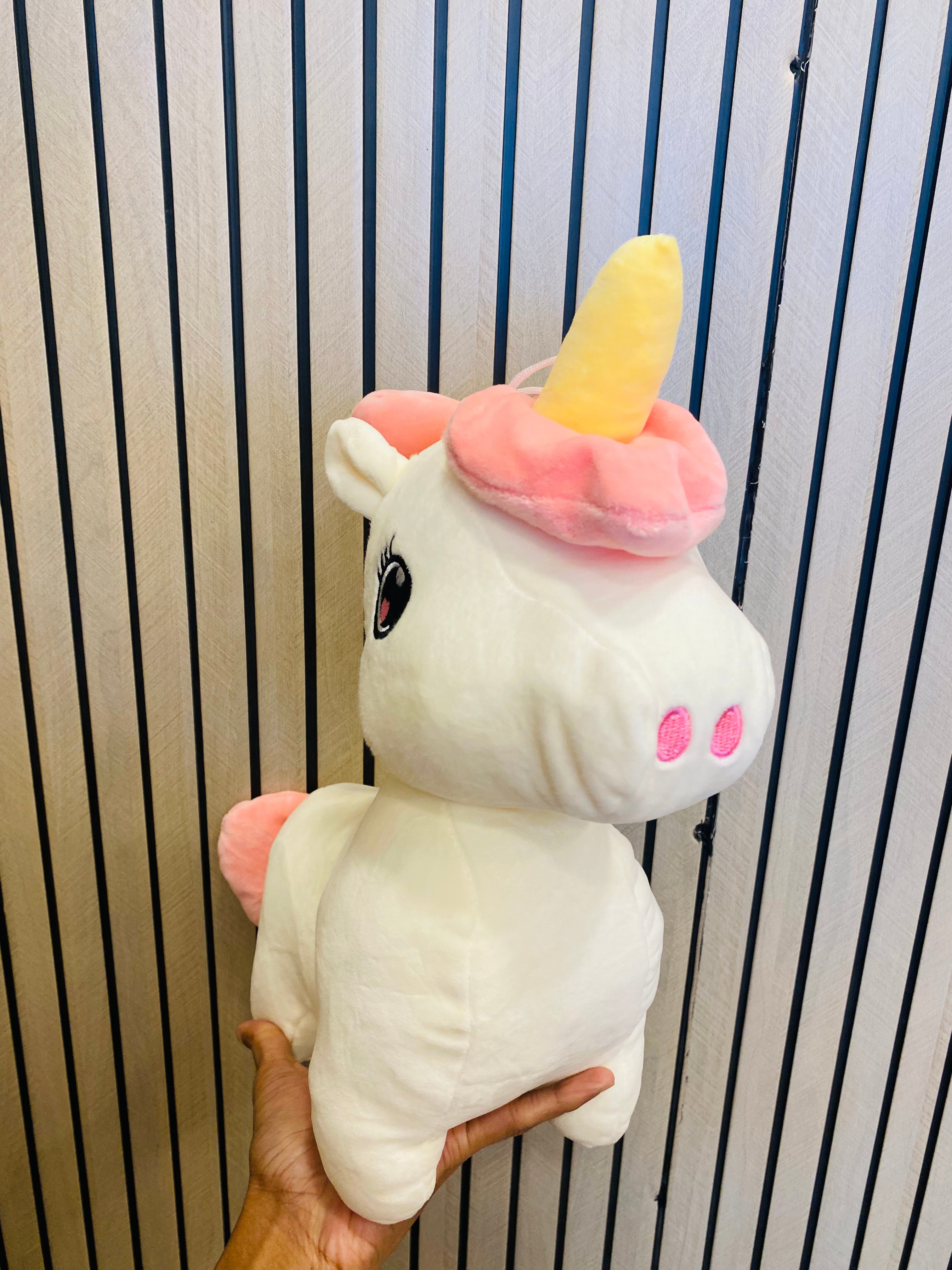 Unicorn Plush Toy medium white (1pcs)