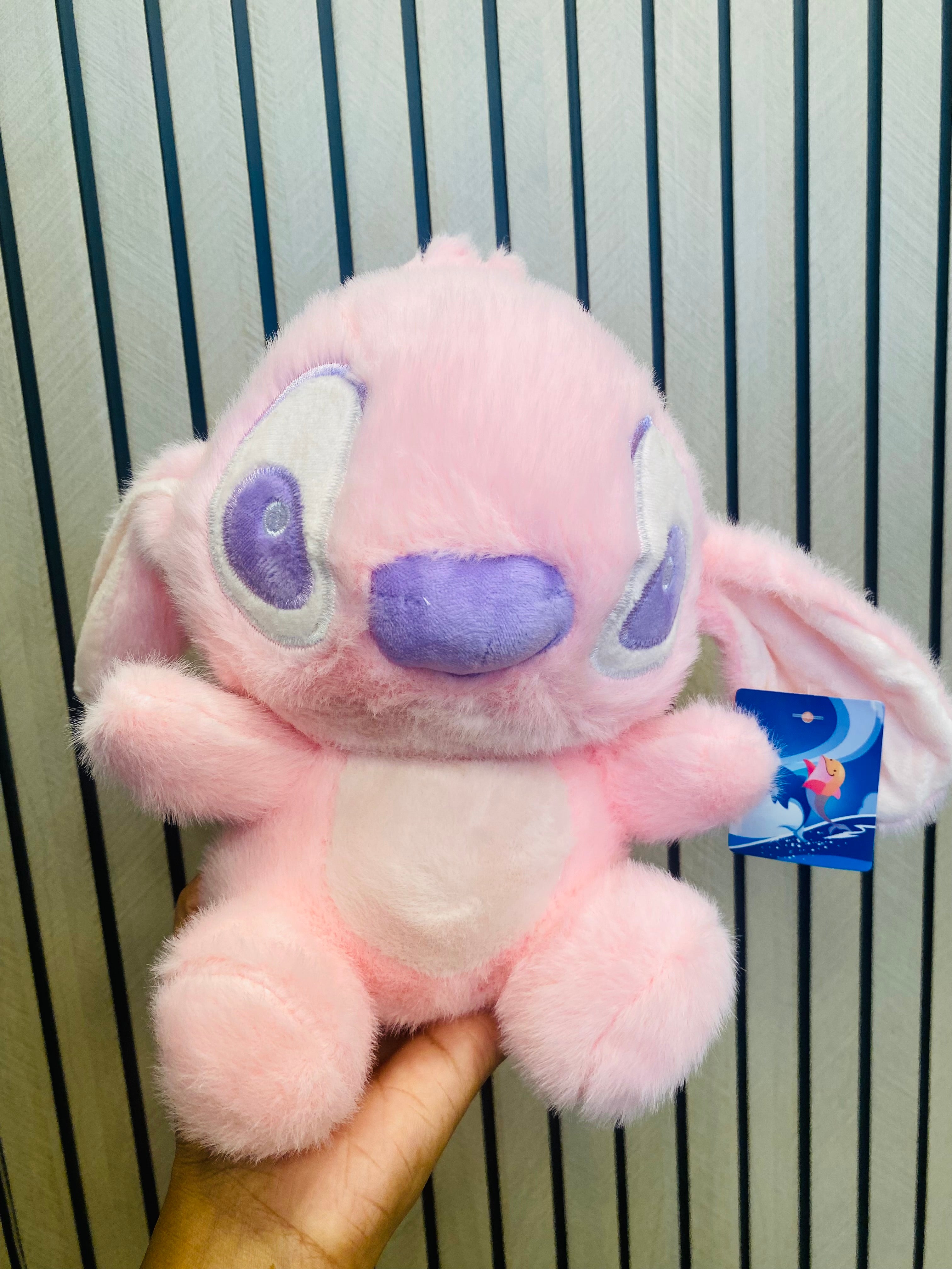 Stitch Plush Toy Pink Small