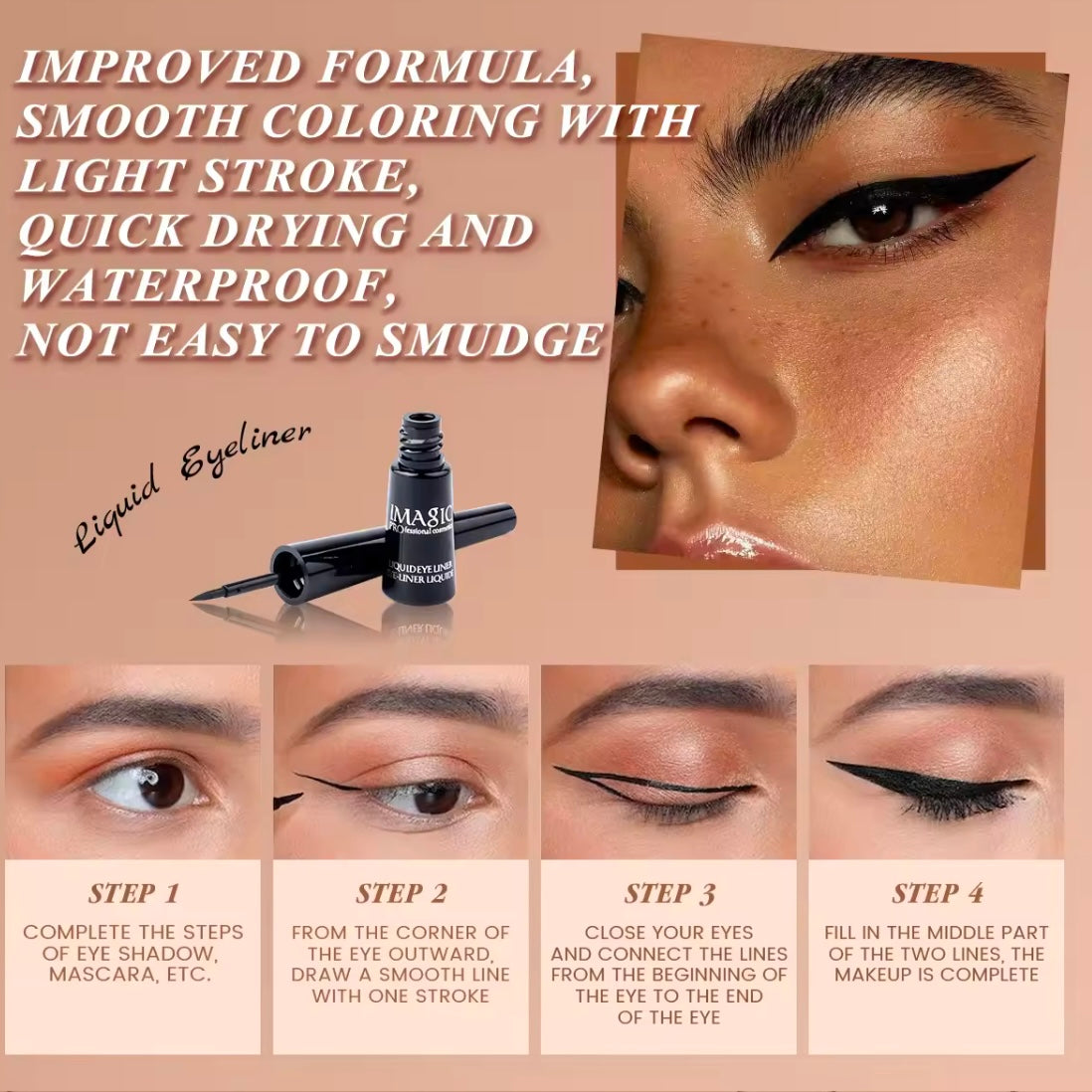IMAGIC Waterproof Liquid Eyeliner Bottle