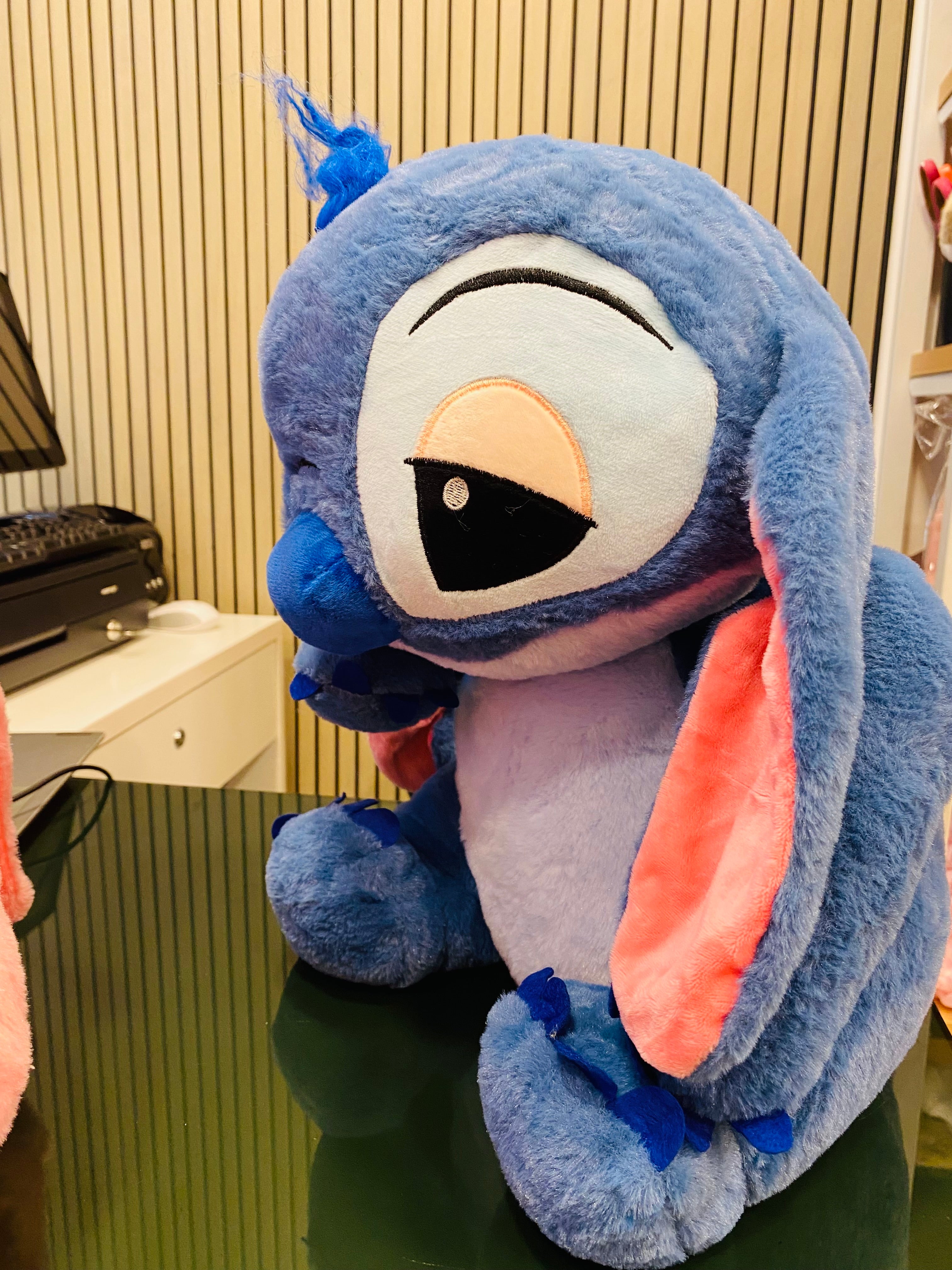 STITCH Plush Toy Large BLUE