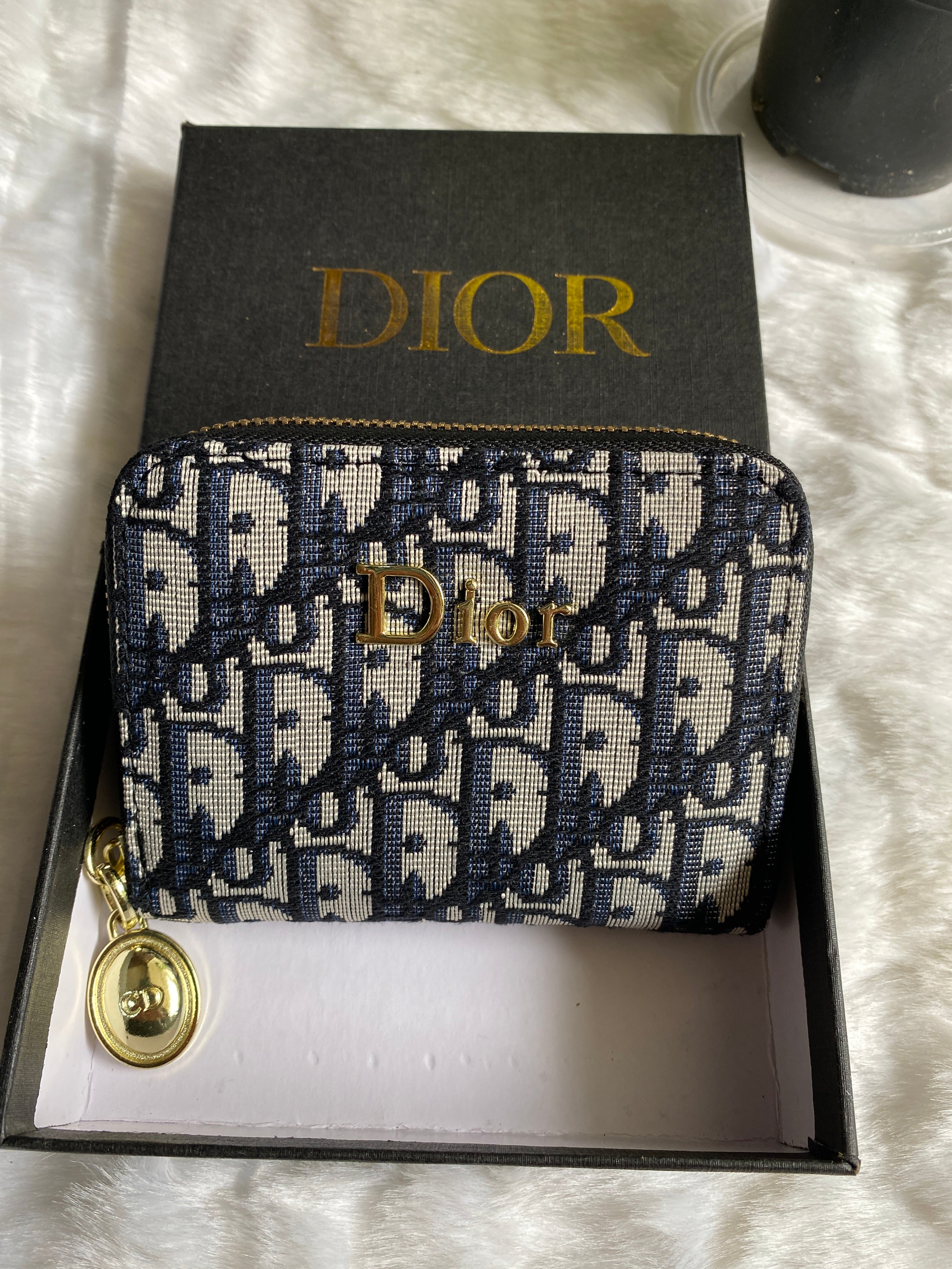 Dior Small Wallet with Zipper