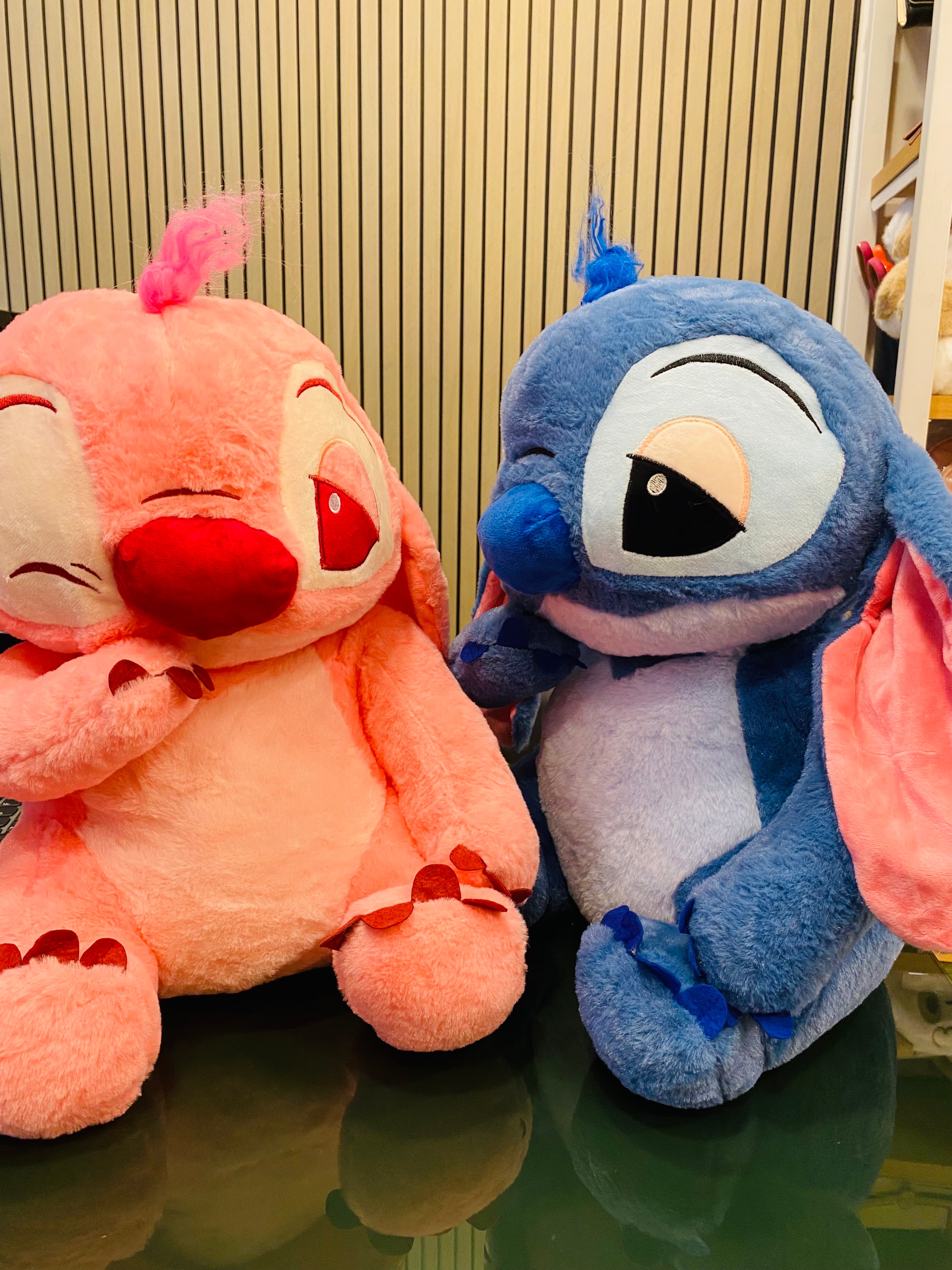 STITCH Plush Toy Large BLUE