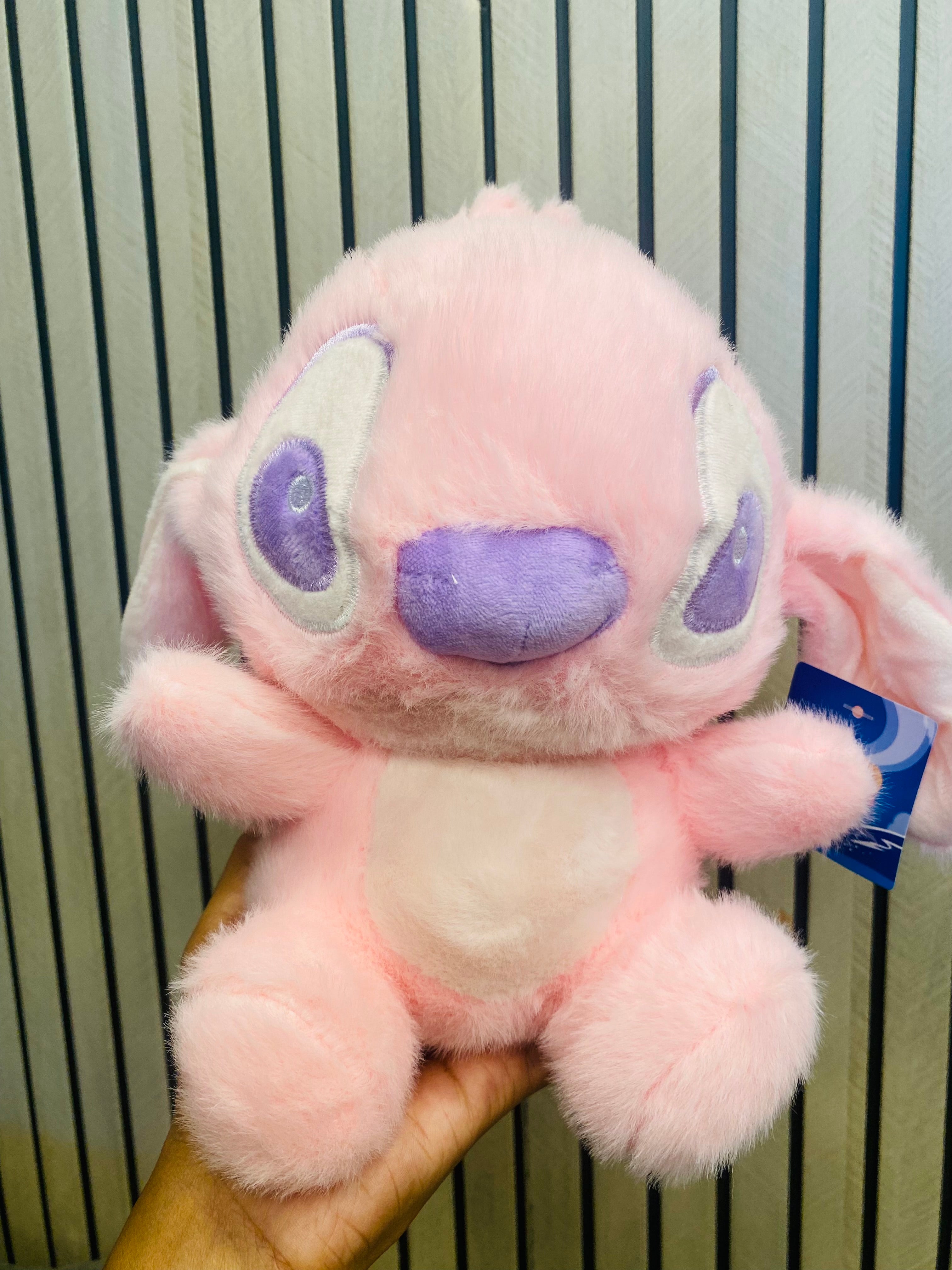 Stitch Plush Toy Pink Small