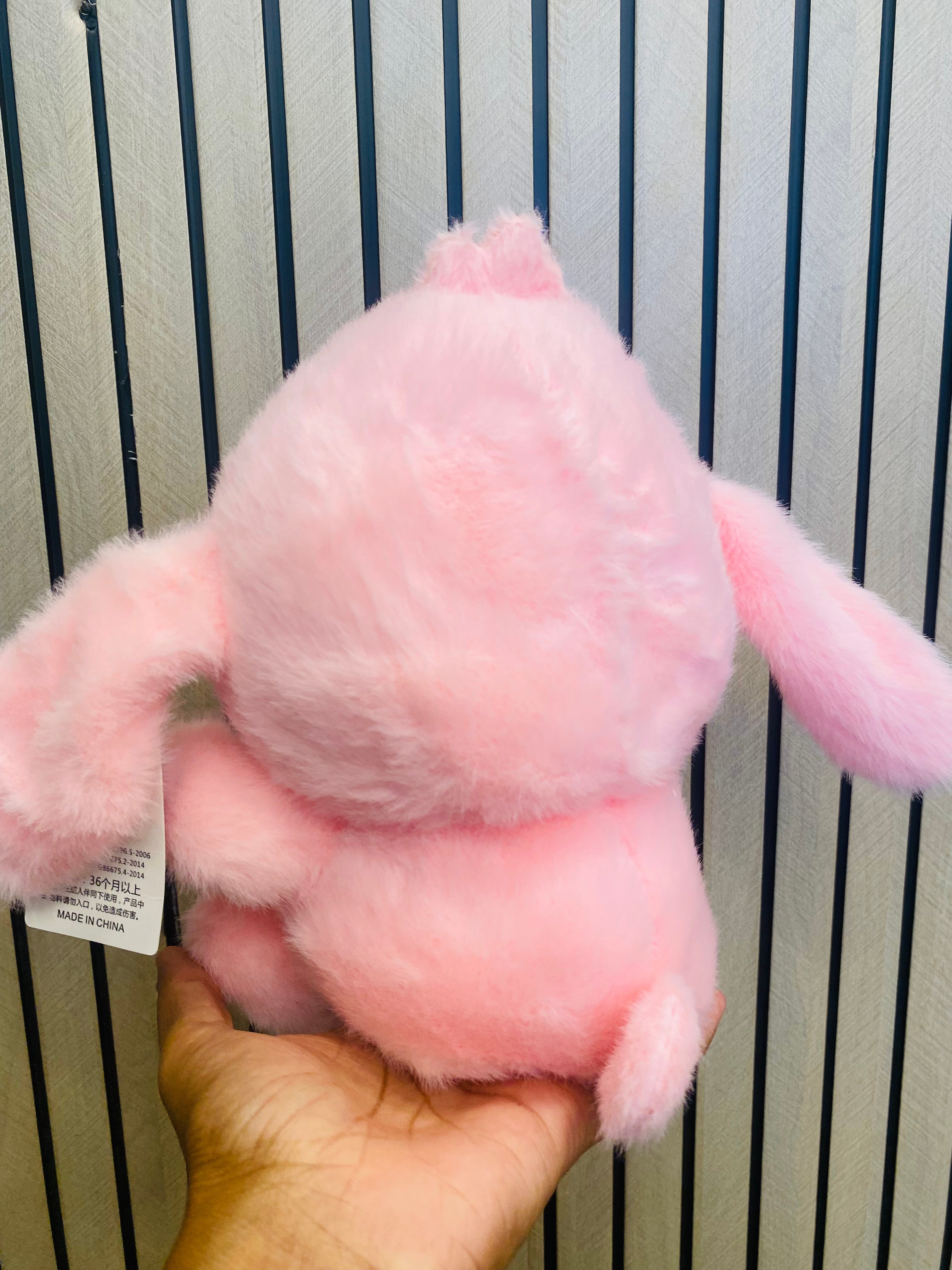 Stitch Plush Toy Pink Small