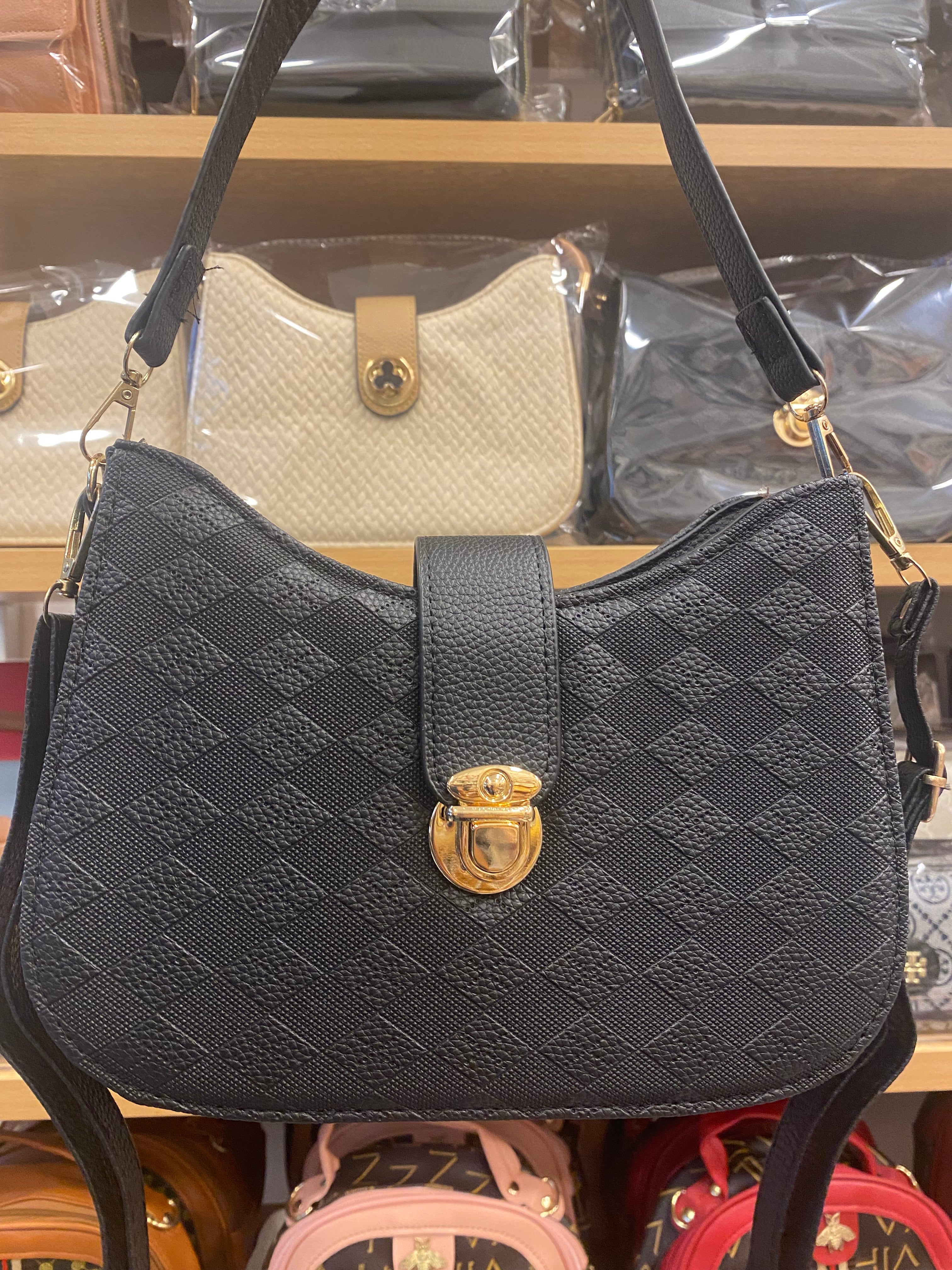 Ladies Shoulder Bag - Black