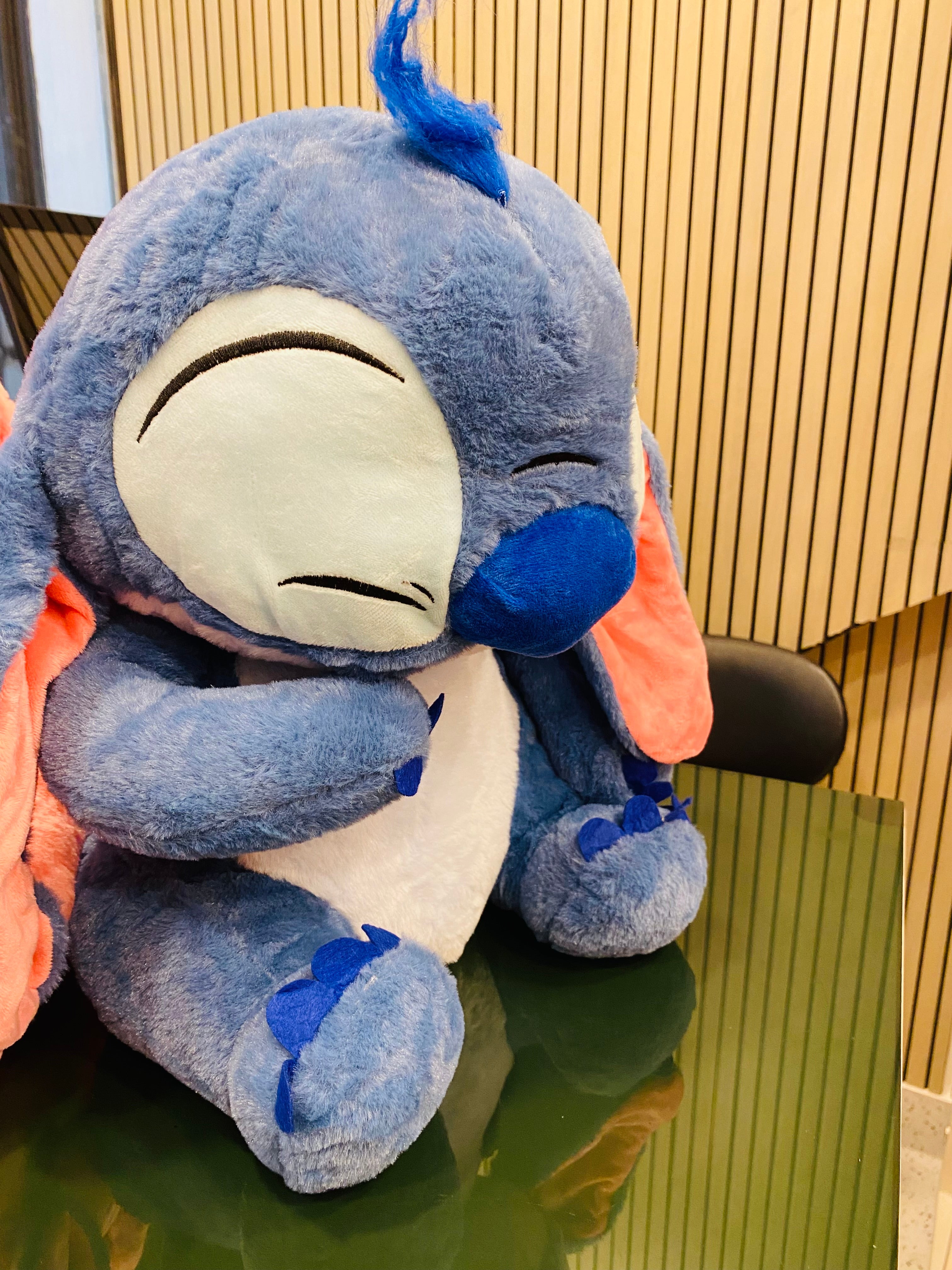 STITCH Plush Toy Large BLUE
