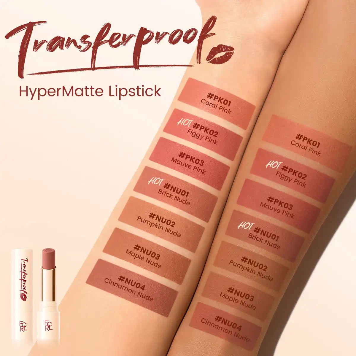 FOCALLURE Transferproof  Lipstick